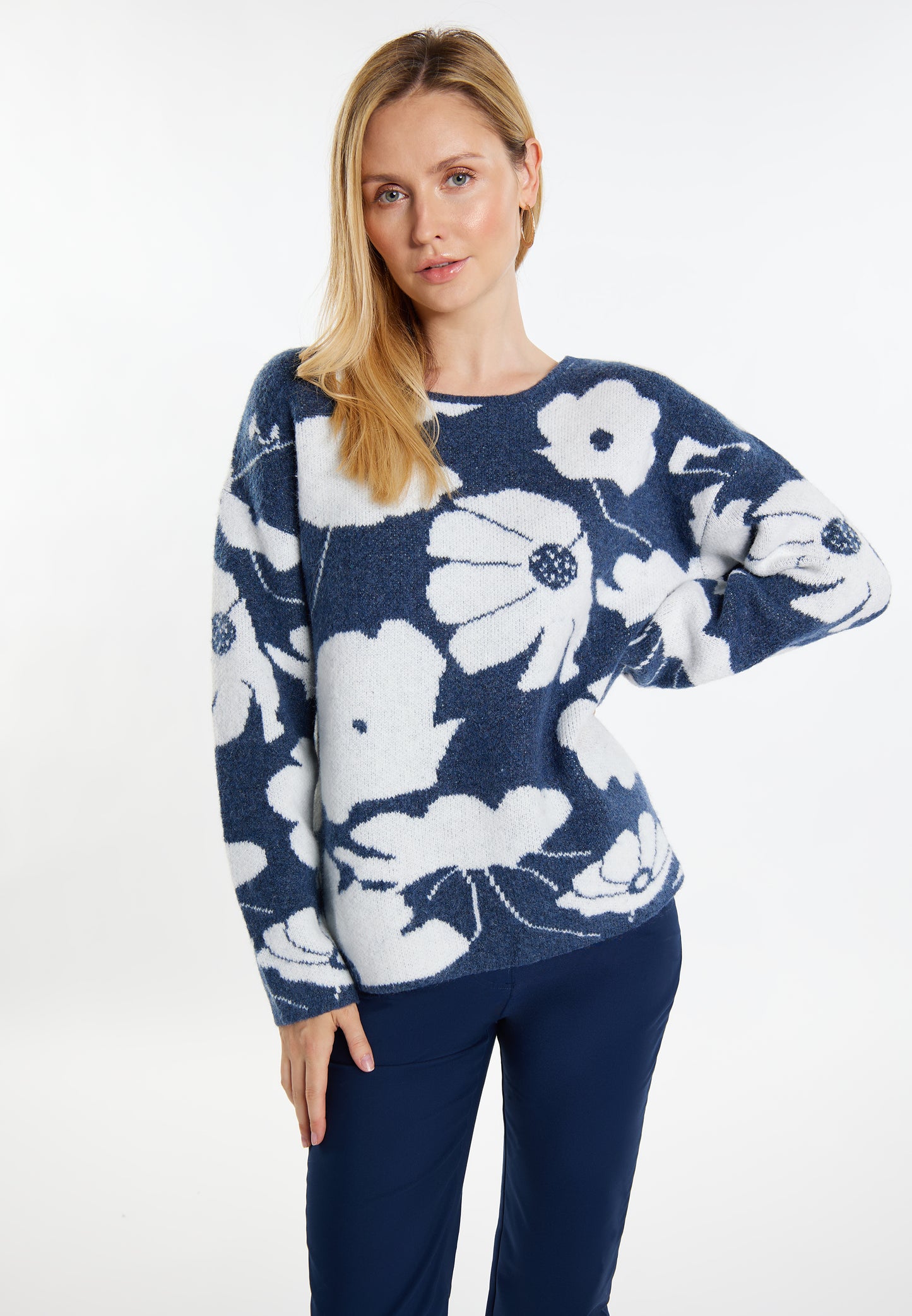 usha damski sweter dzianinowy