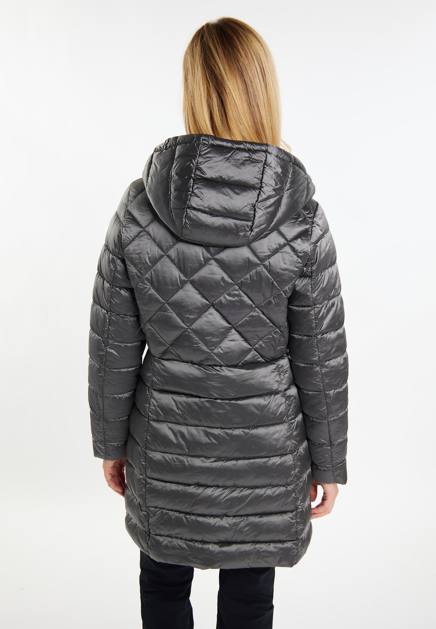 usha women's quilted coat