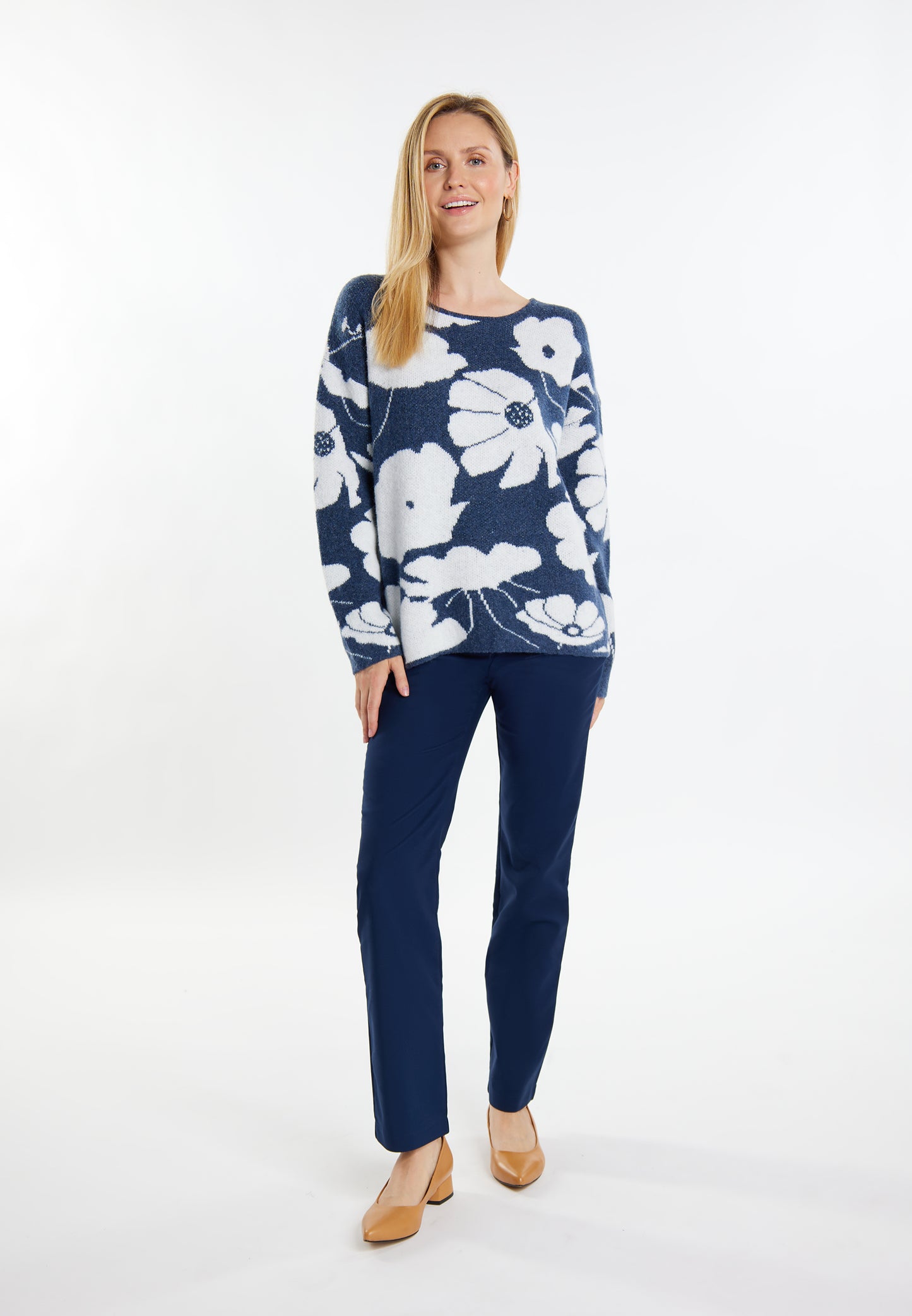usha damski sweter dzianinowy