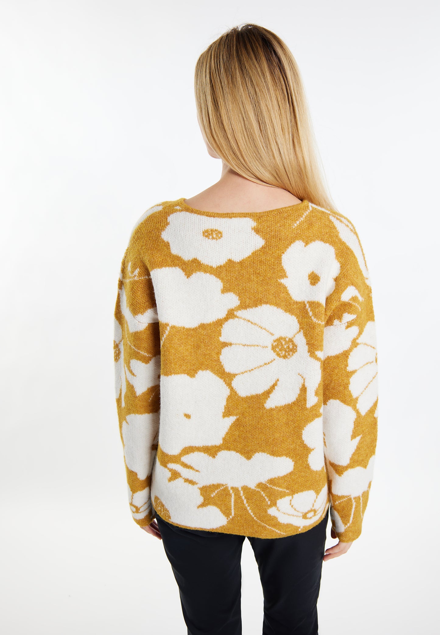usha damski sweter dzianinowy