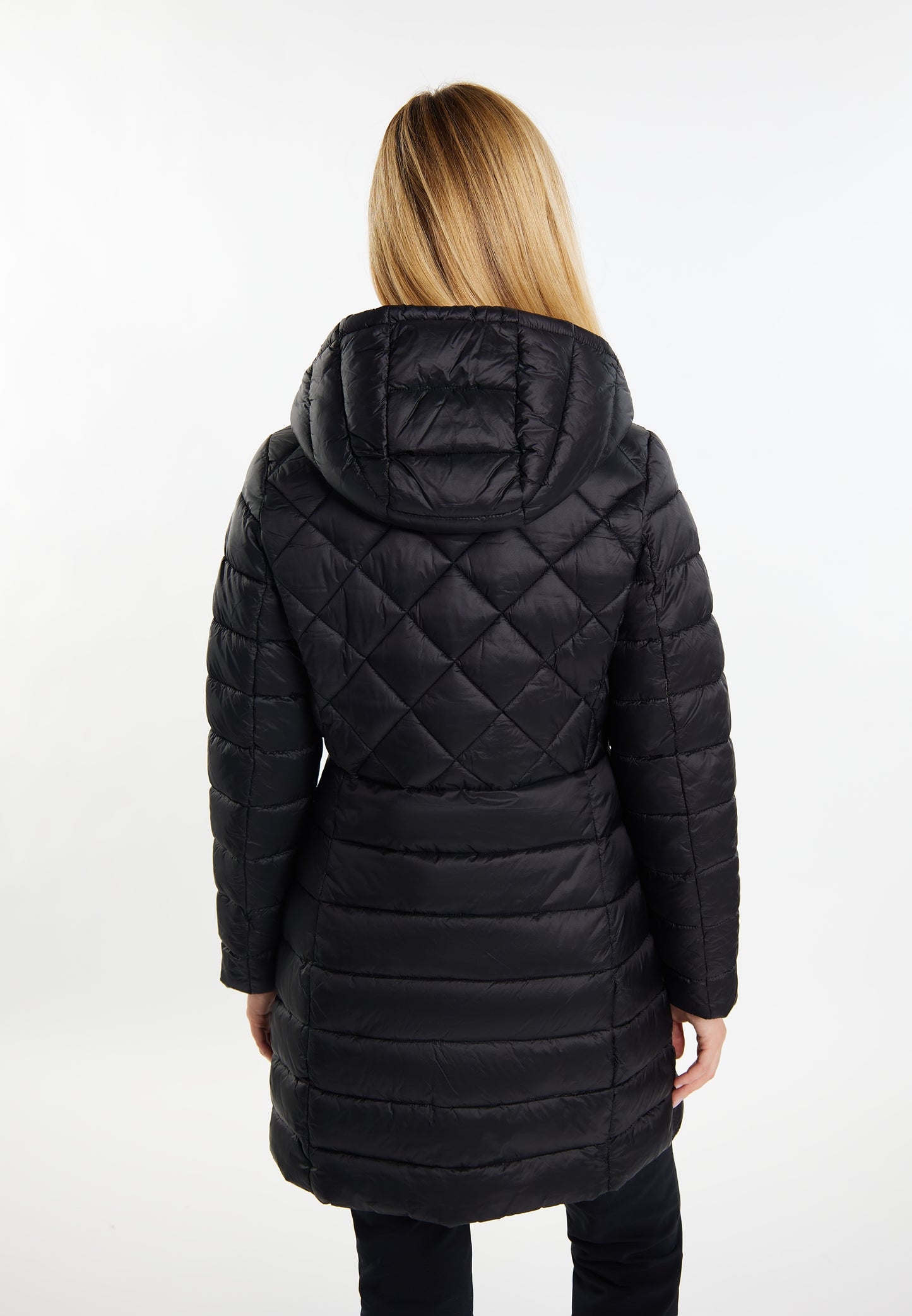 usha women's quilted coat