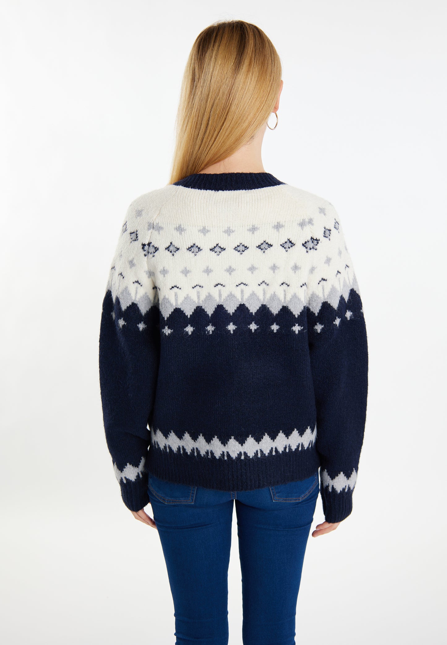 usha BLUE LABEL women's knit cardigan