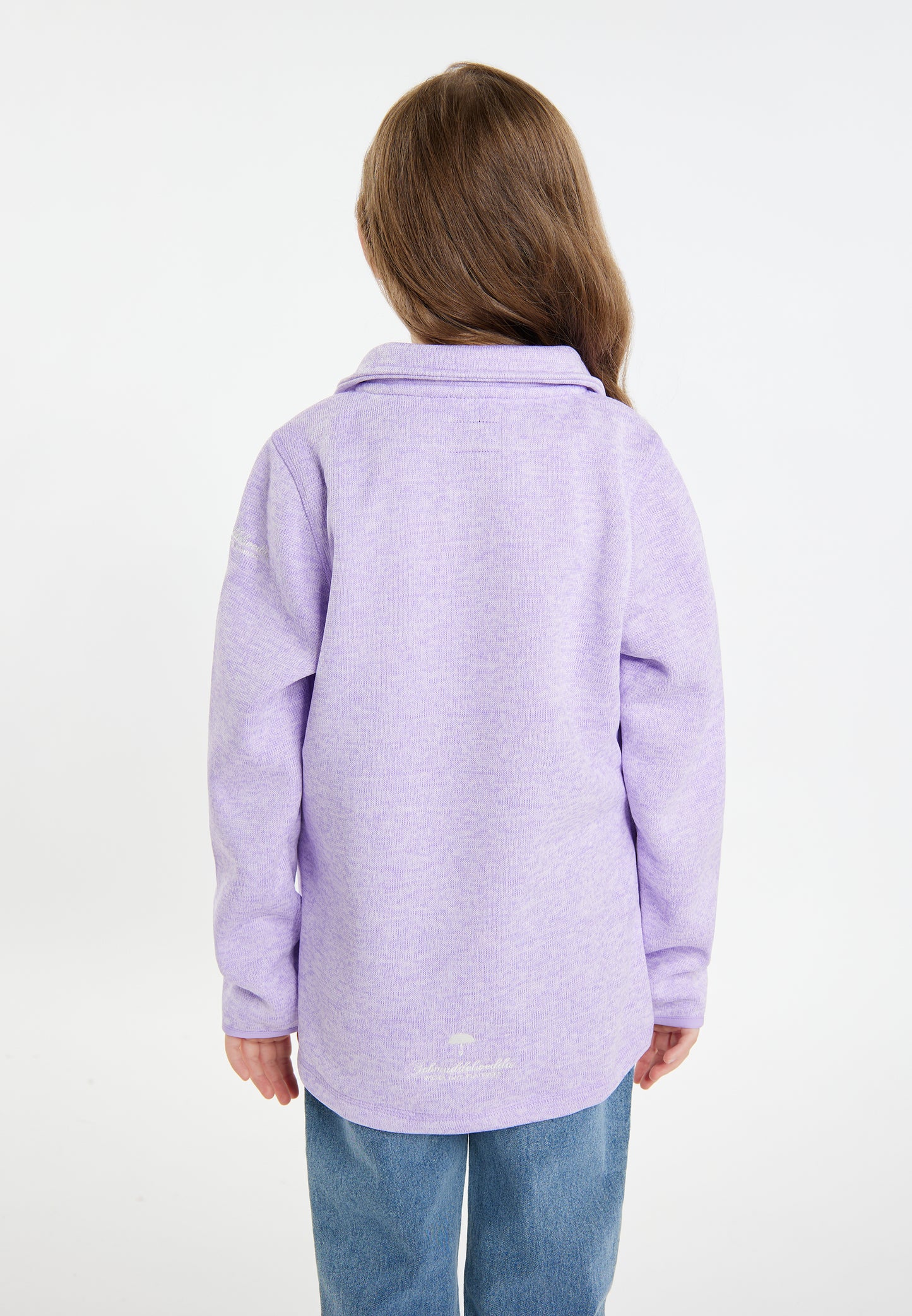 Schmuddelwedda girl's knitted fleece jacket