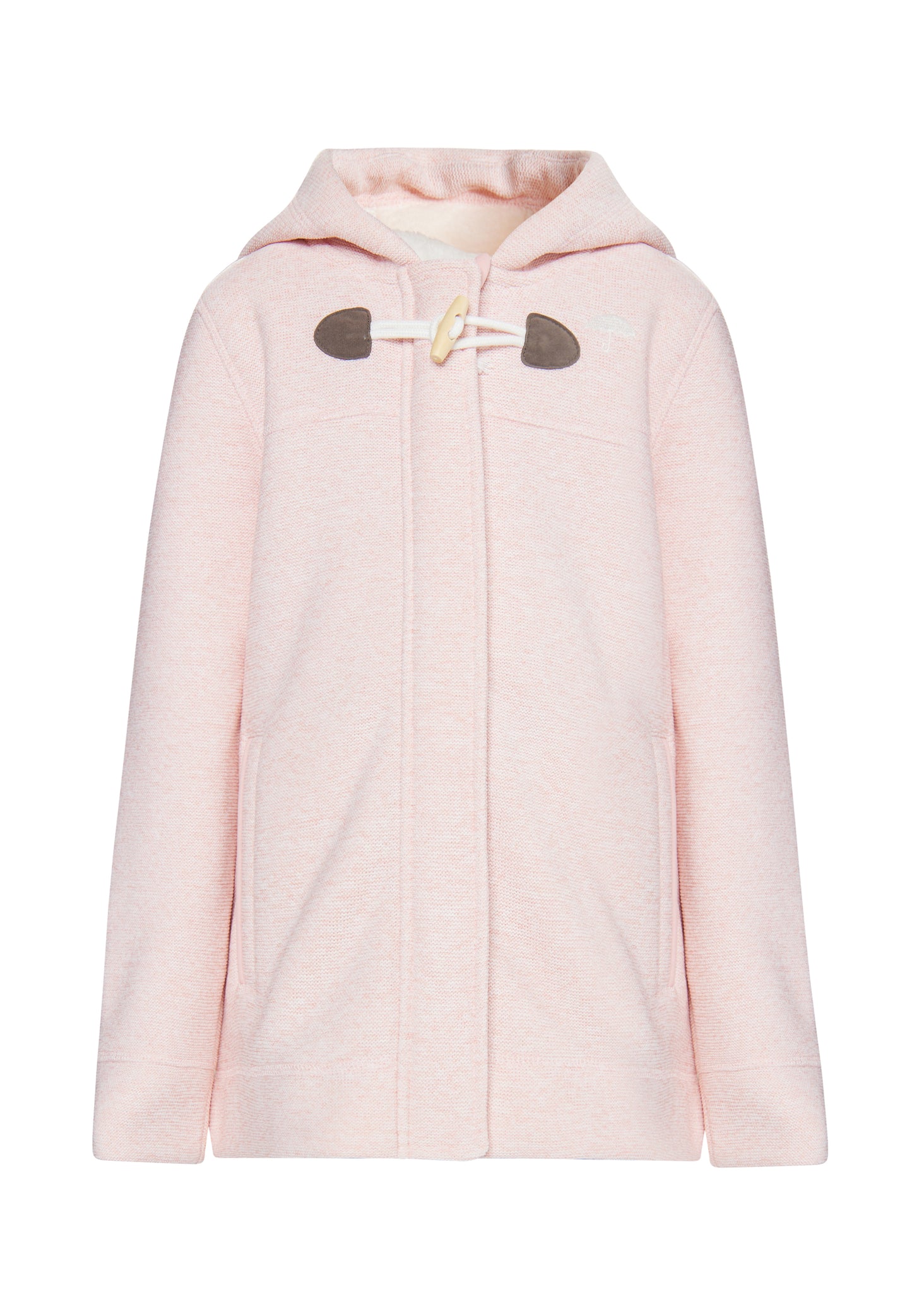 Schmuddelwedda girl's knitted fleece uffle coat