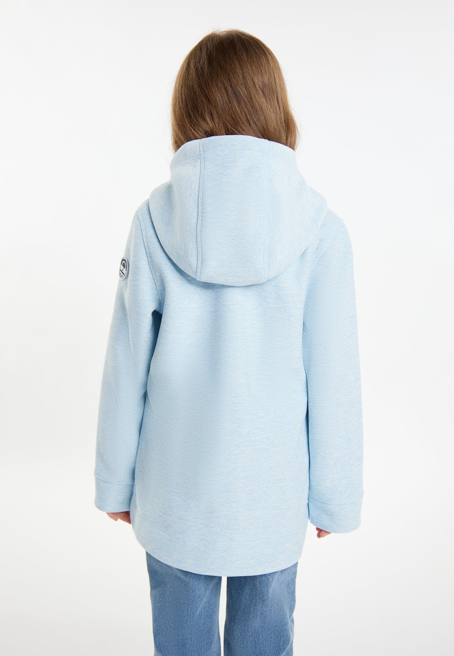Schmuddelwedda girl's knitted fleece uffle coat