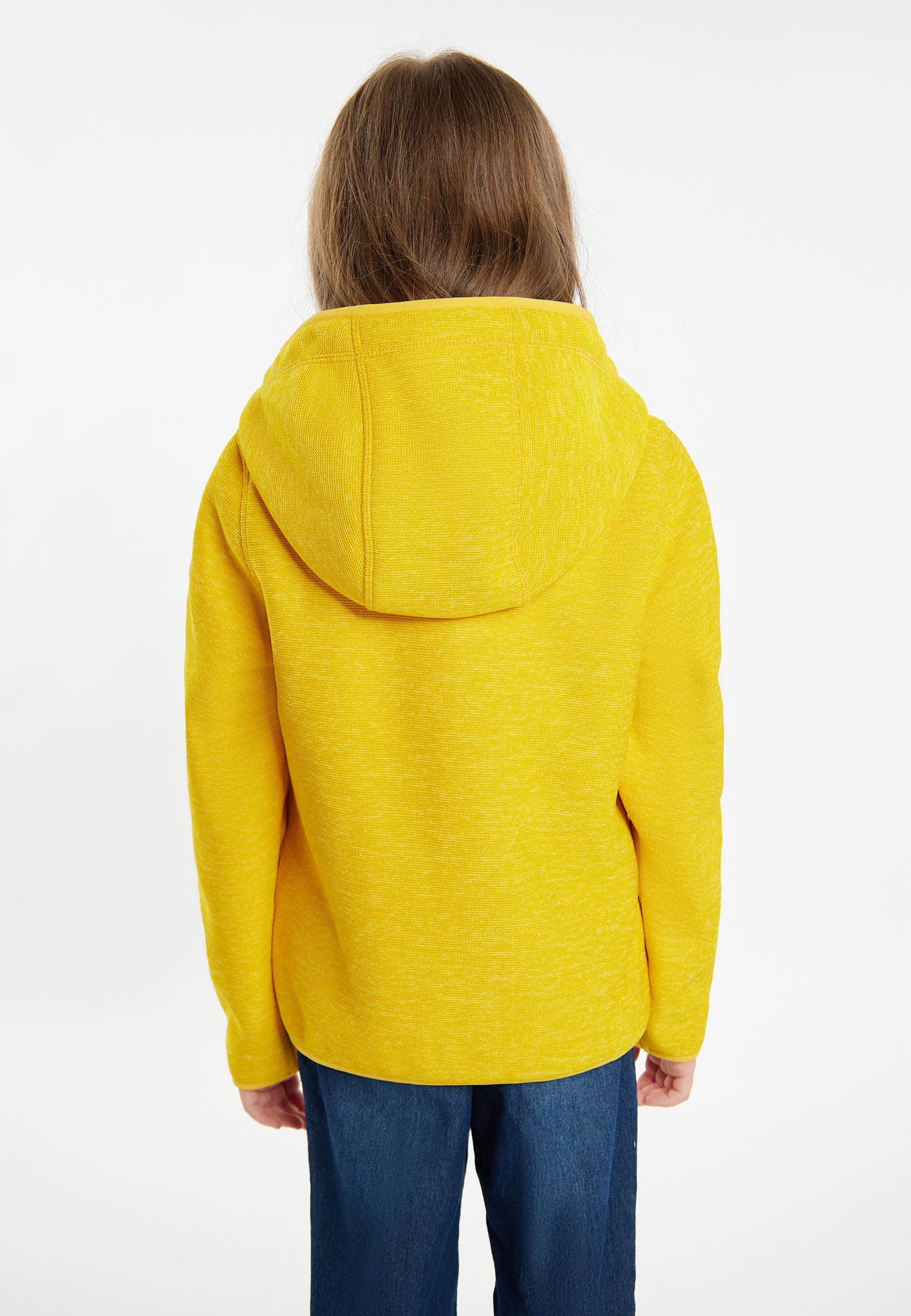 Schmuddelwedda girl's knitted fleece blouson jacket with teddy lining