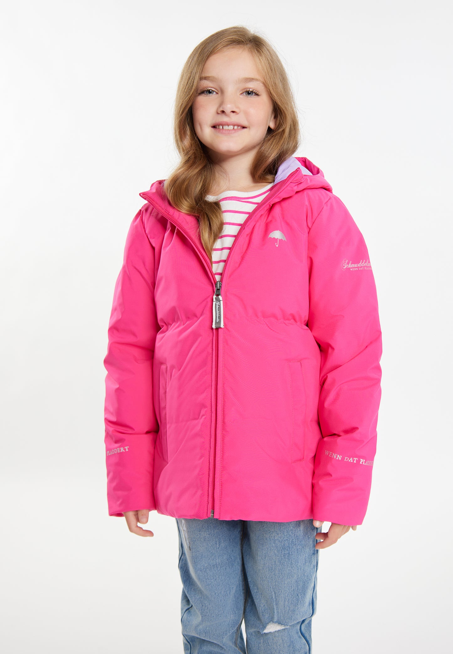 Schmuddelwedda girl's anorak + daypack set