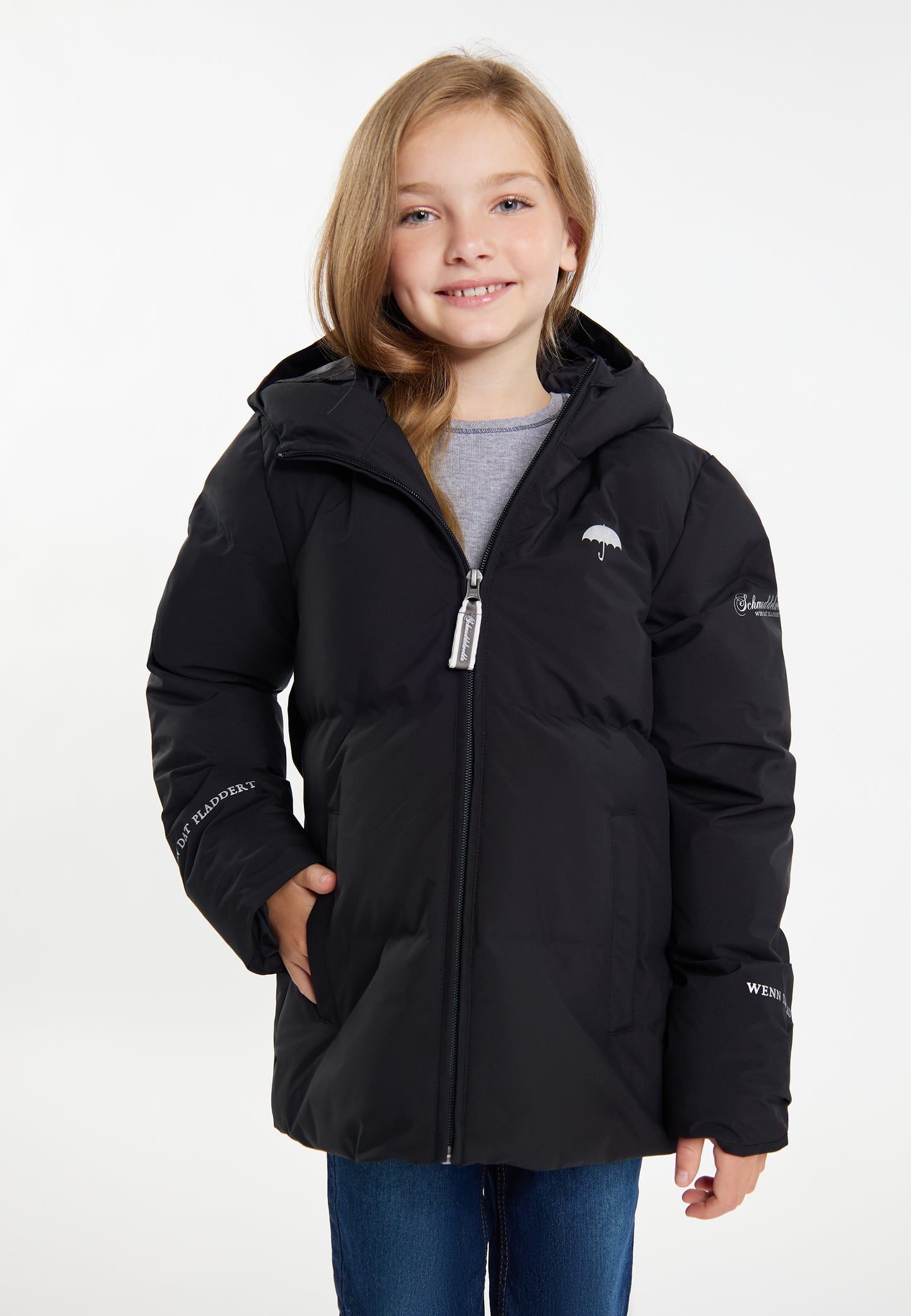 Schmuddelwedda girl's anorak + daypack set