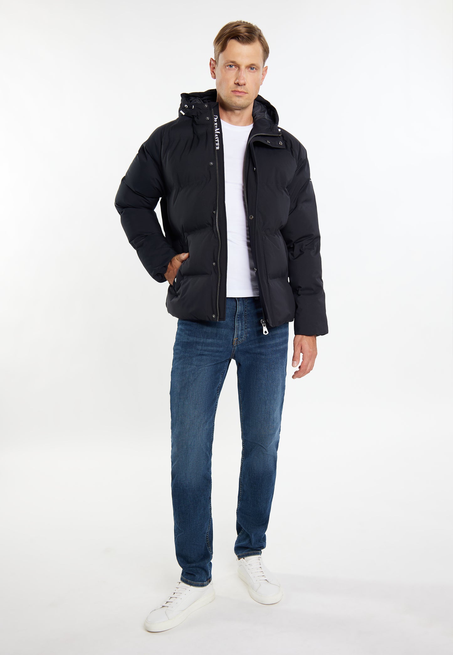 DreiMaster Maritim men's anorak + shopping bag set