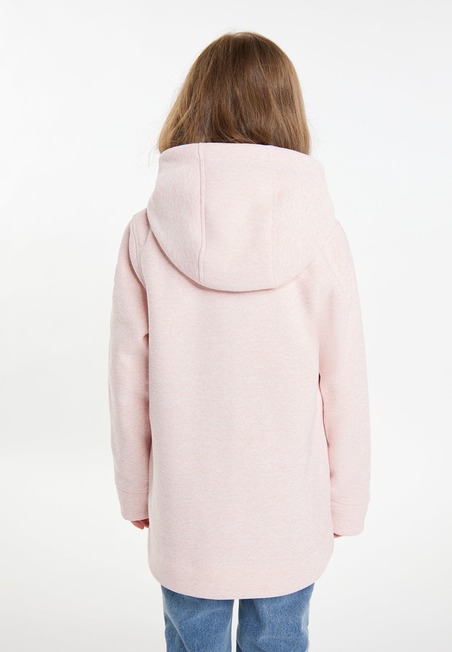 Schmuddelwedda girl's knitted fleece uffle coat