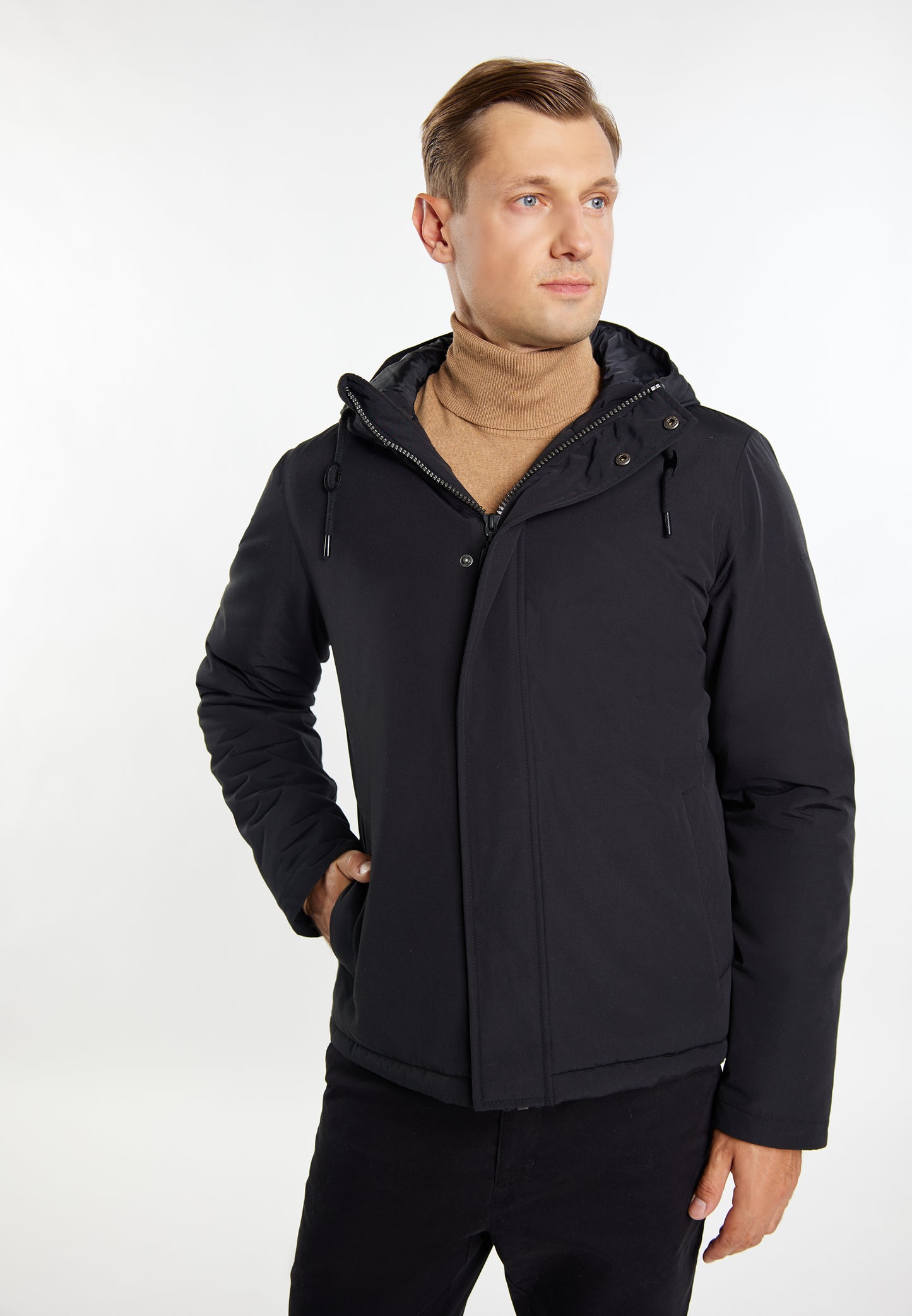DreiMaster Klassik men's anorak + shopping bag set