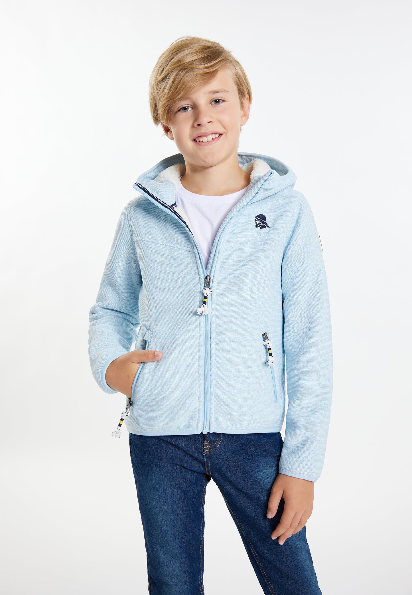 Schmuddelwedda men's knitted fleece blouson jacket