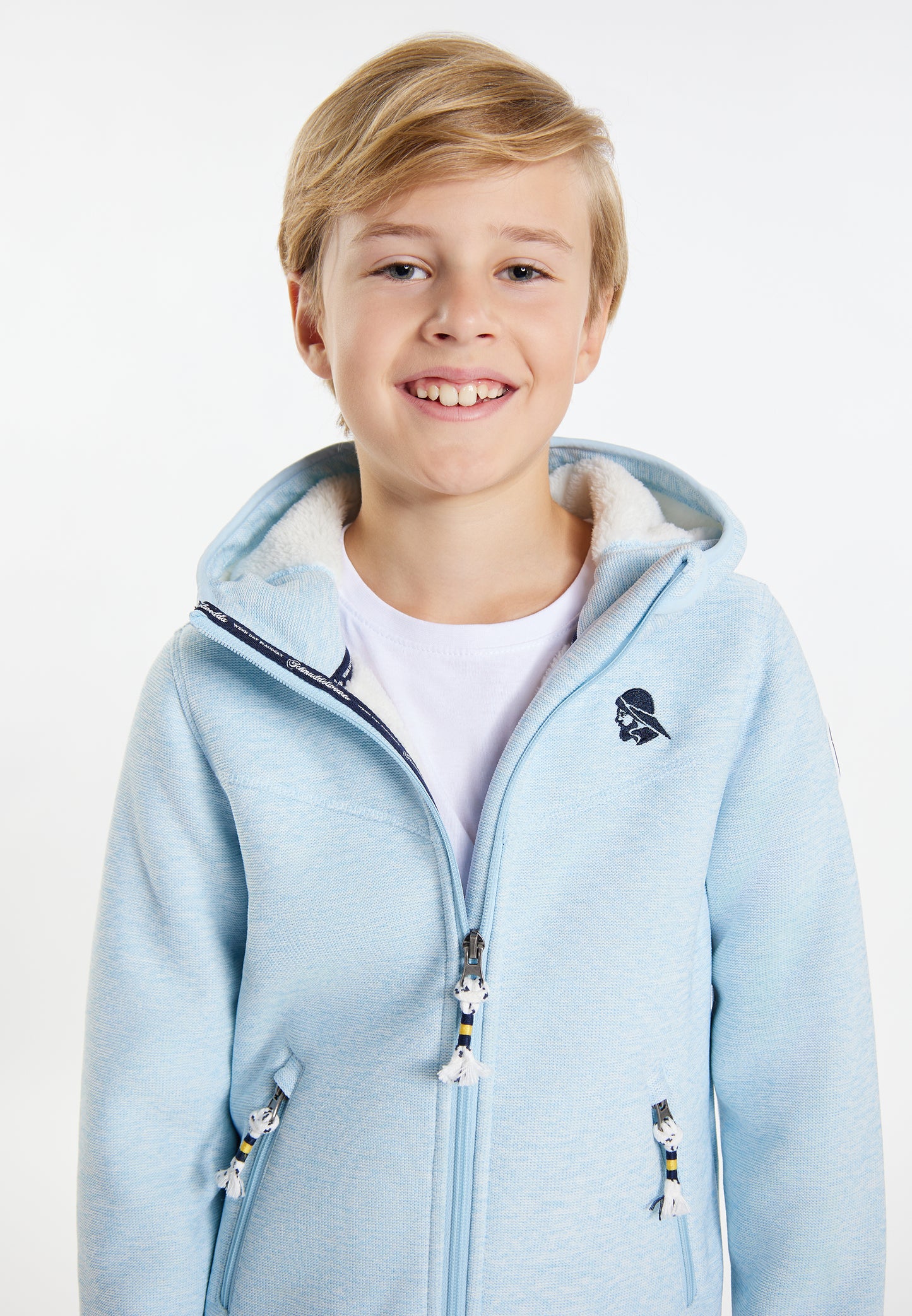 Schmuddelwedda men's knitted fleece blouson jacket