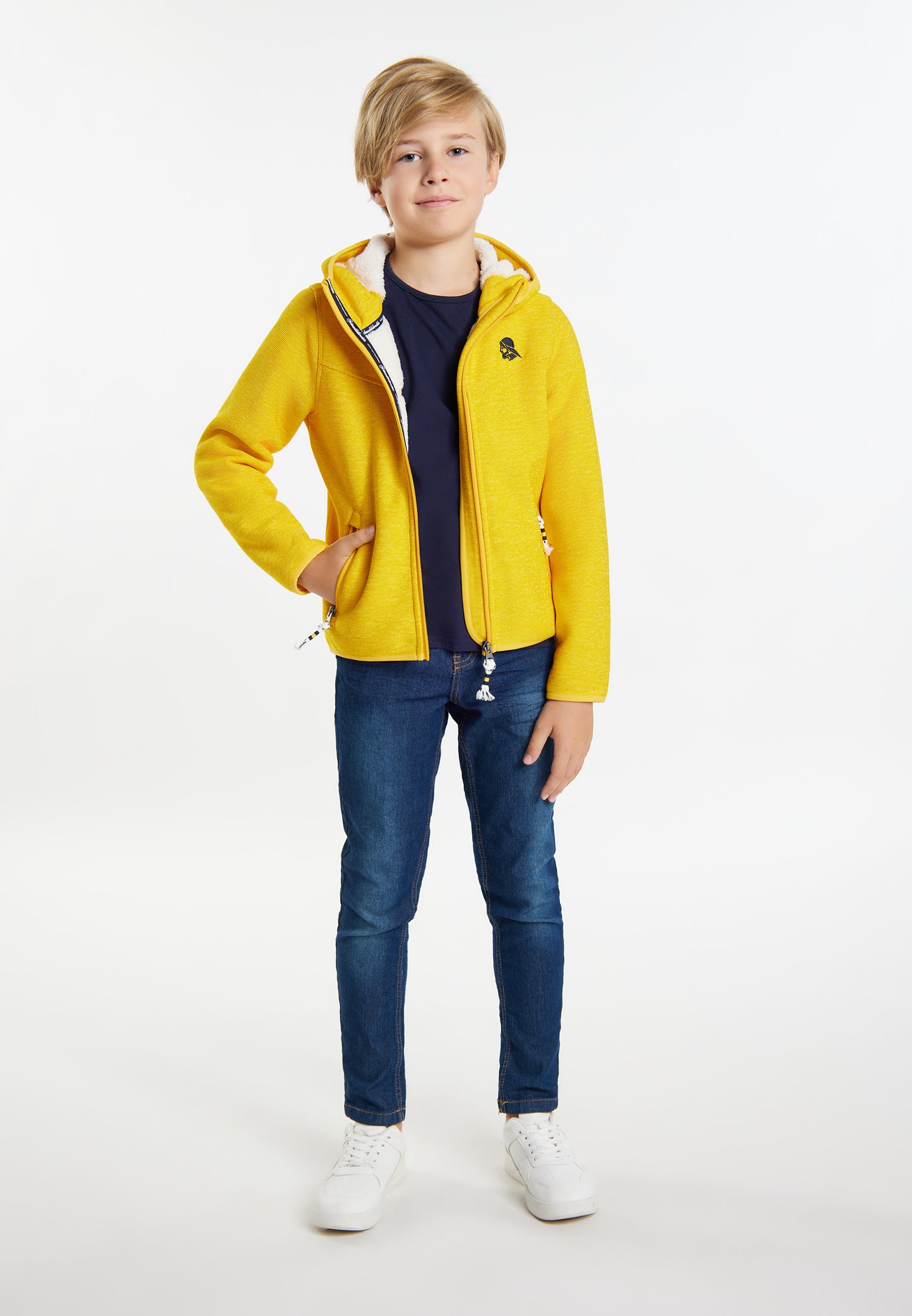 Schmuddelwedda men's knitted fleece blouson jacket