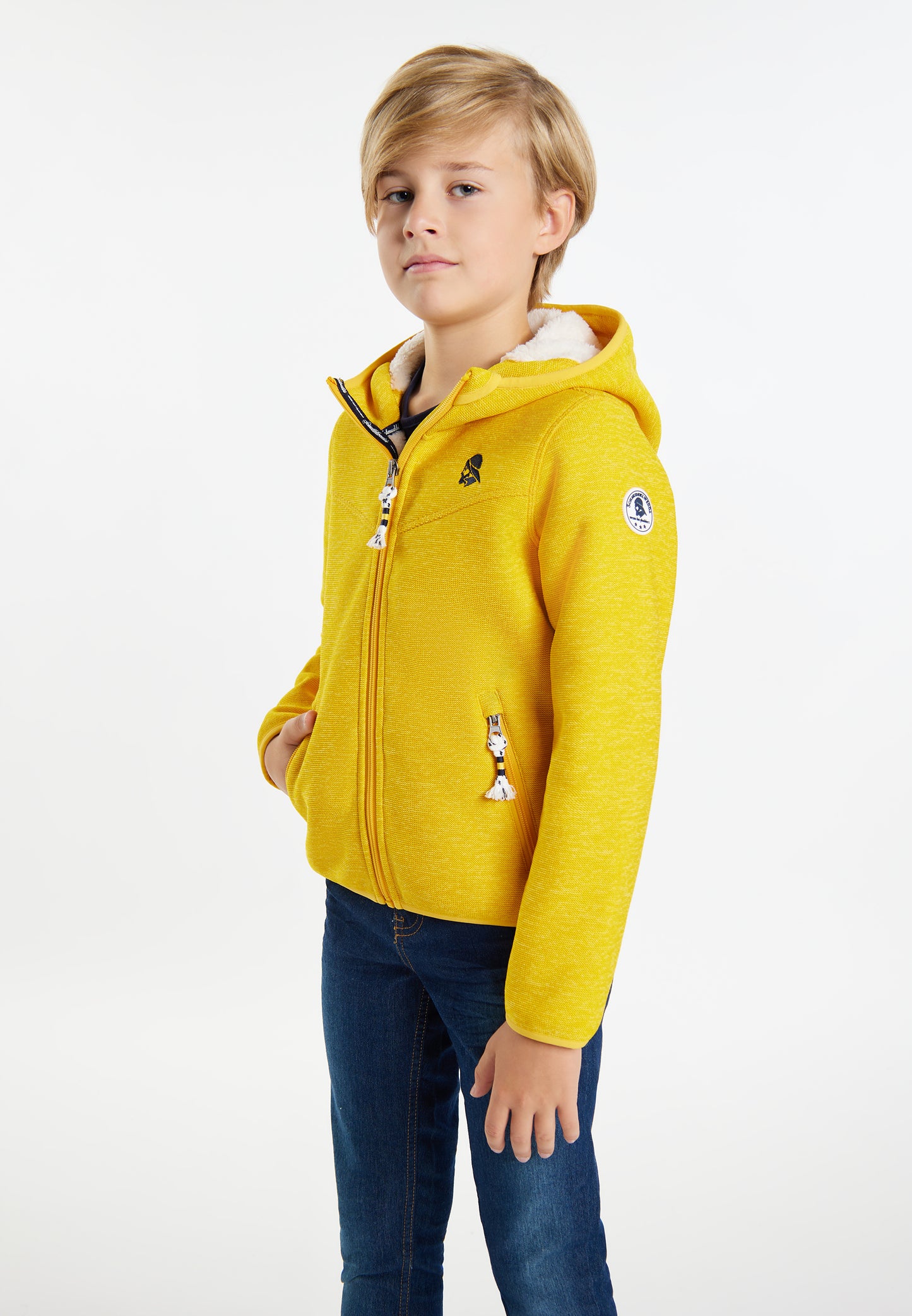 Schmuddelwedda men's knitted fleece blouson jacket