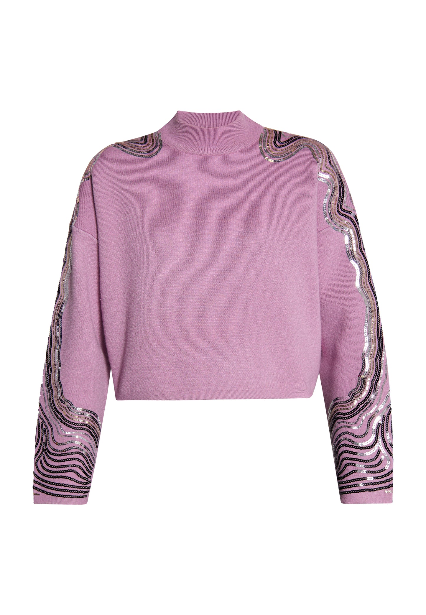 faina women's knitted sweater with sequin