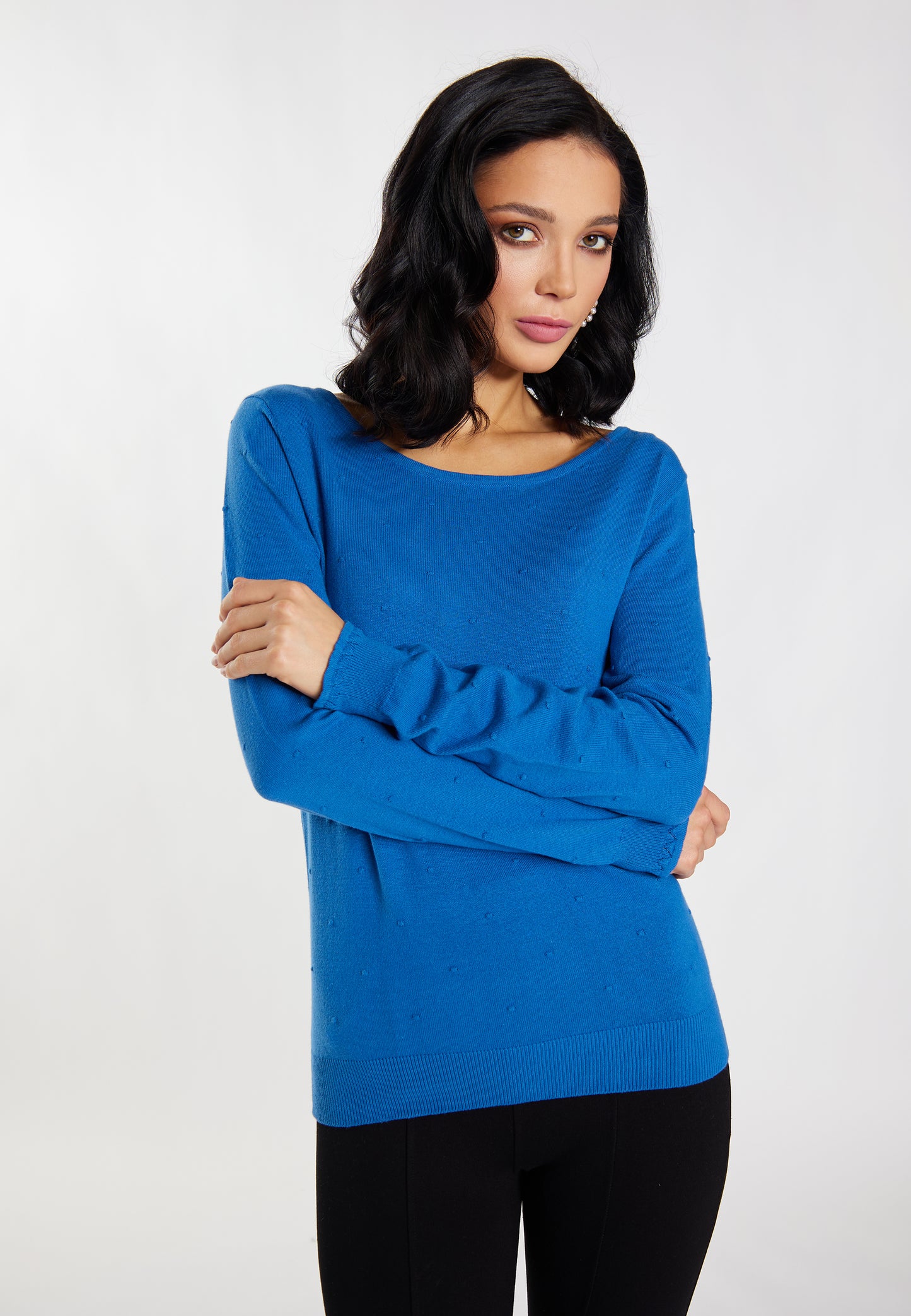 faina damski sweter dzianinowy