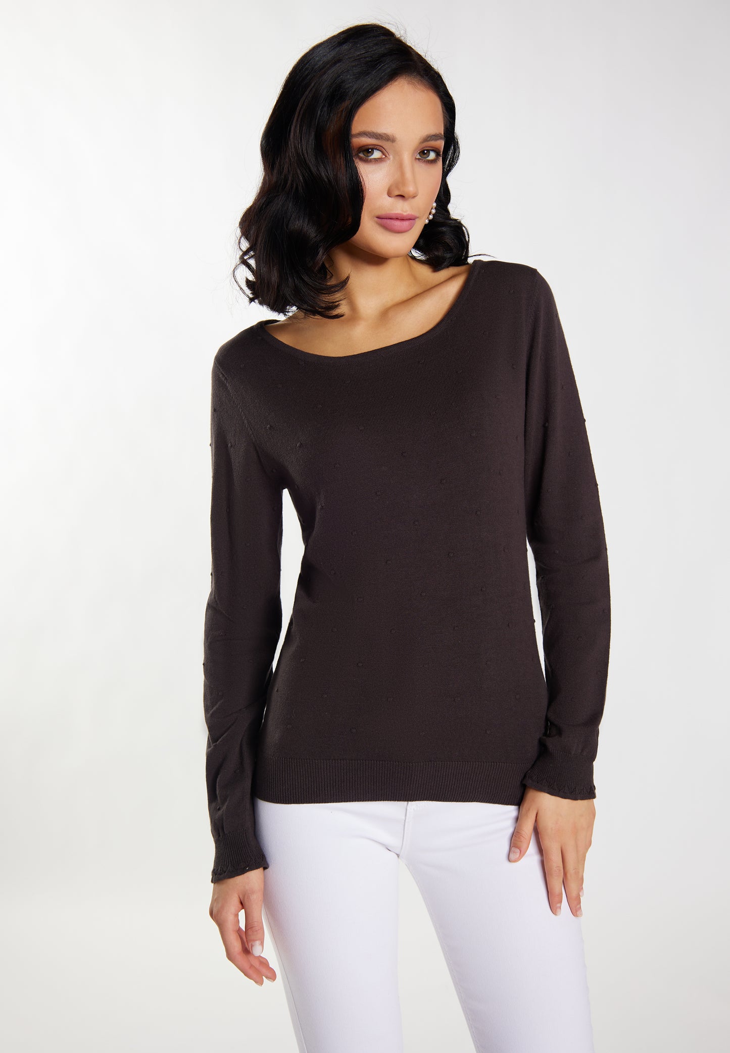 faina damski sweter dzianinowy