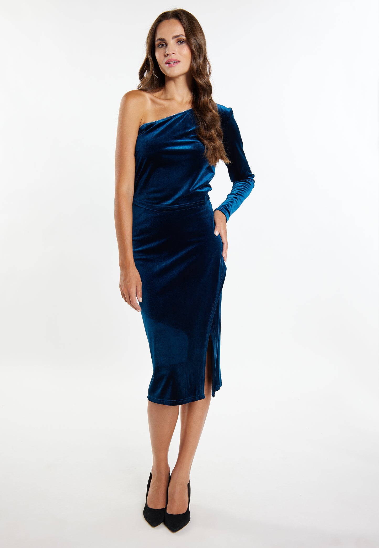 faina women's one shoulder top