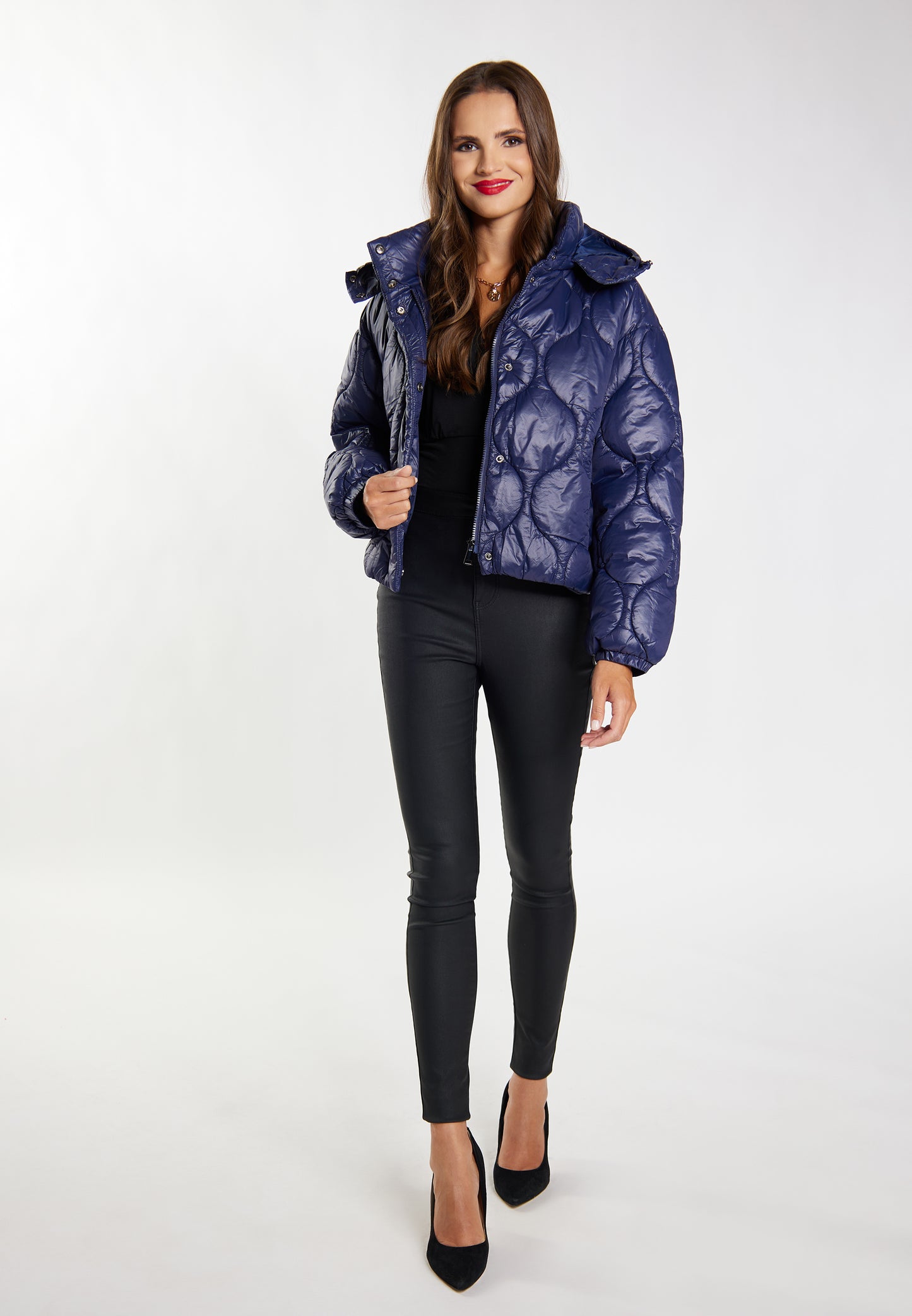faina women's padded blouson