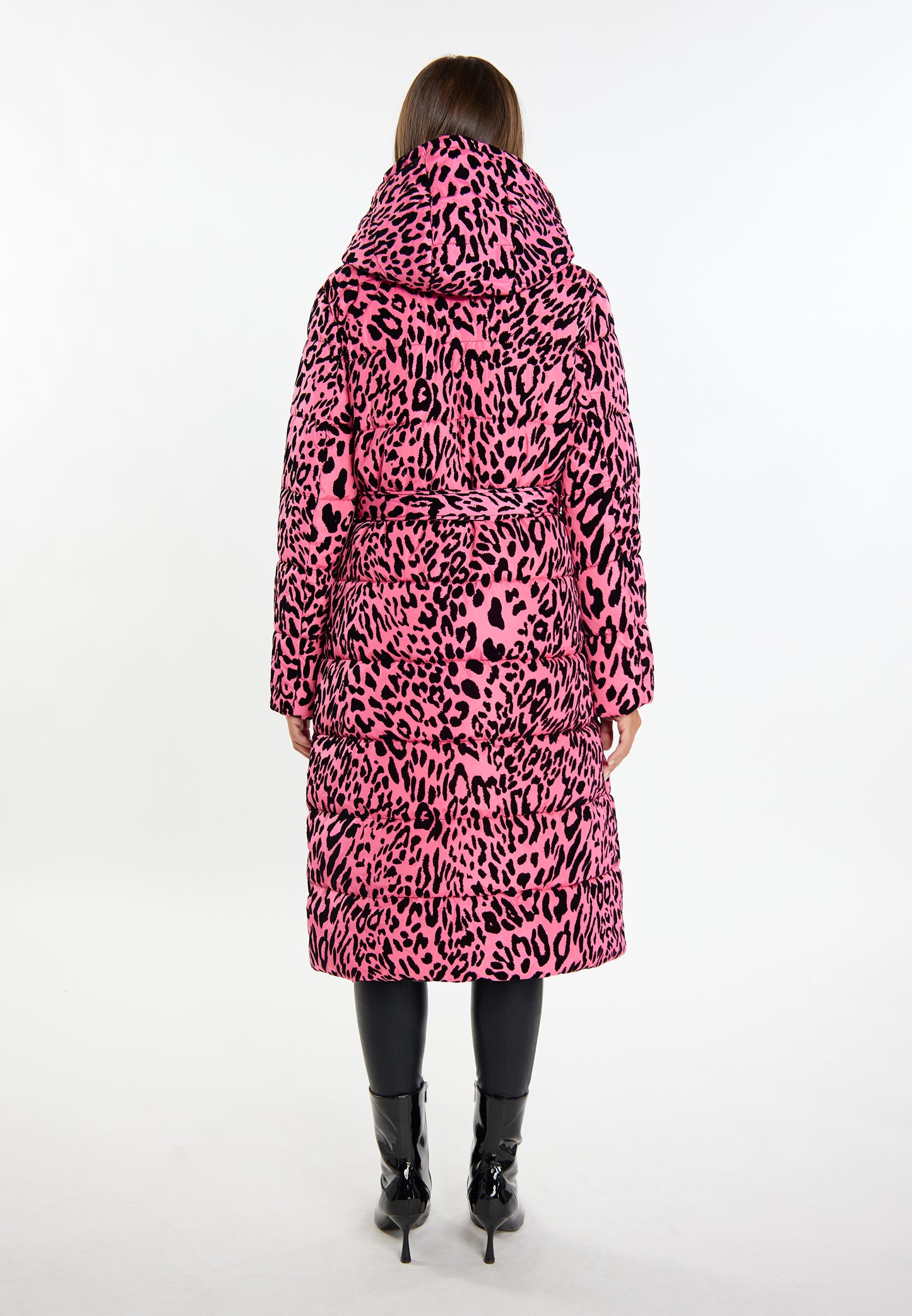 faina women's long quilted coat