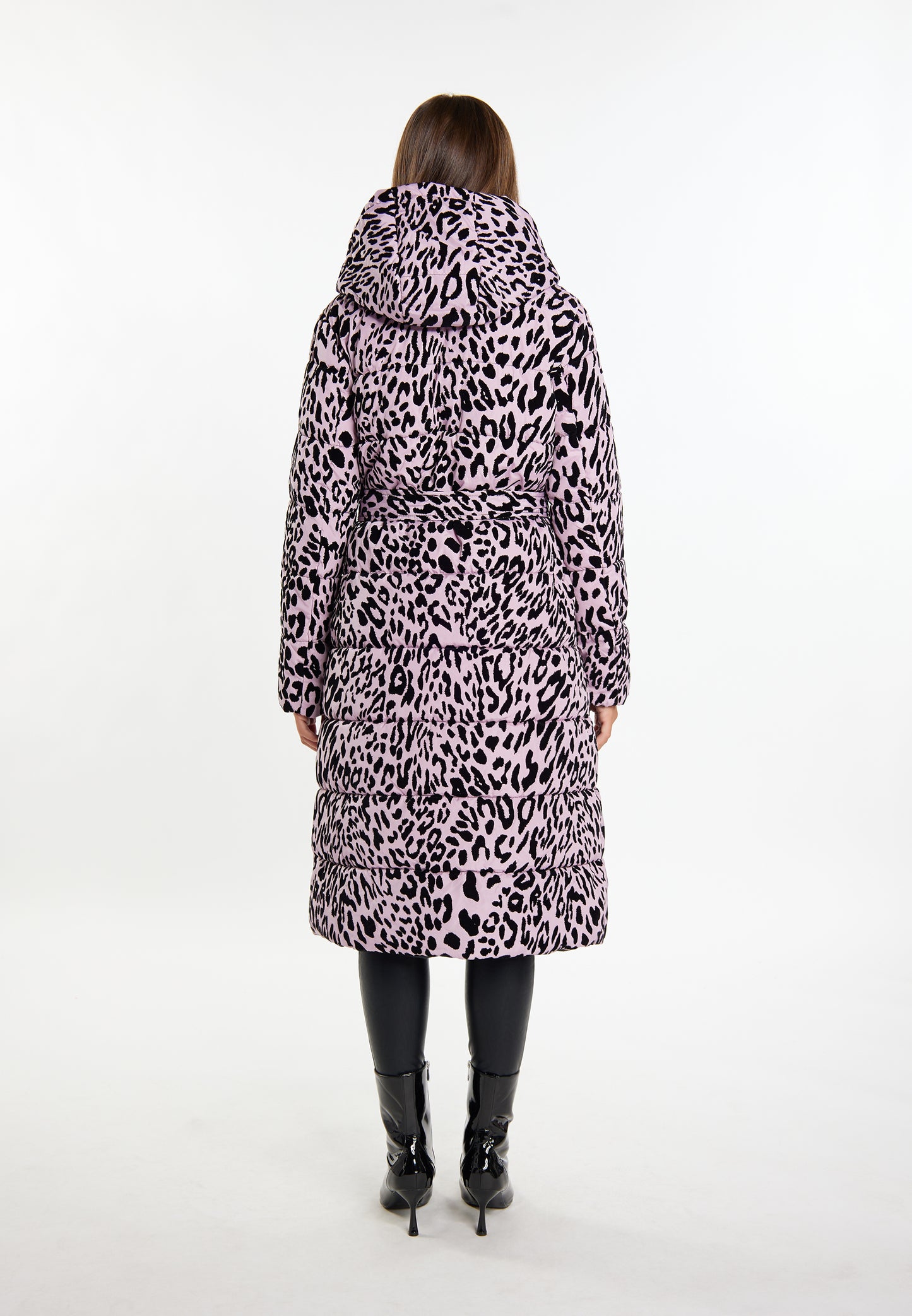faina women's long quilted coat