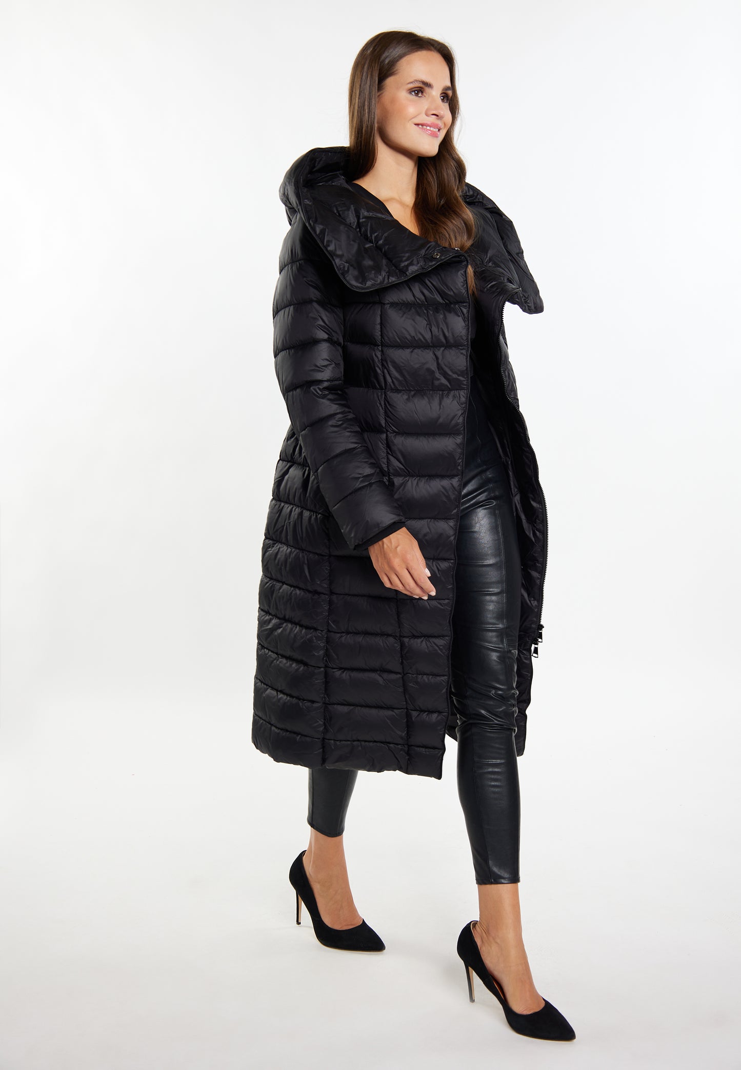 faina women's quilted coat