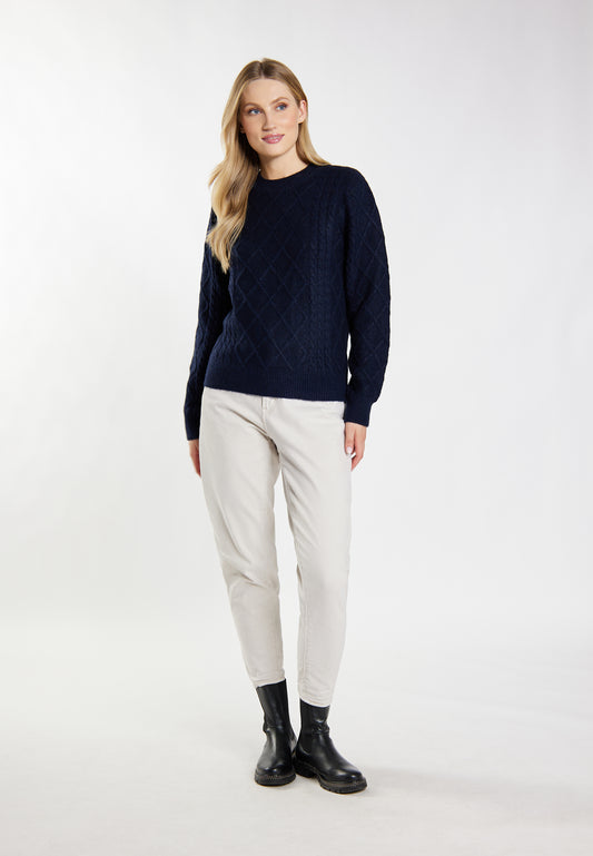 DreiMaster Vintage damski sweter dzianinowy