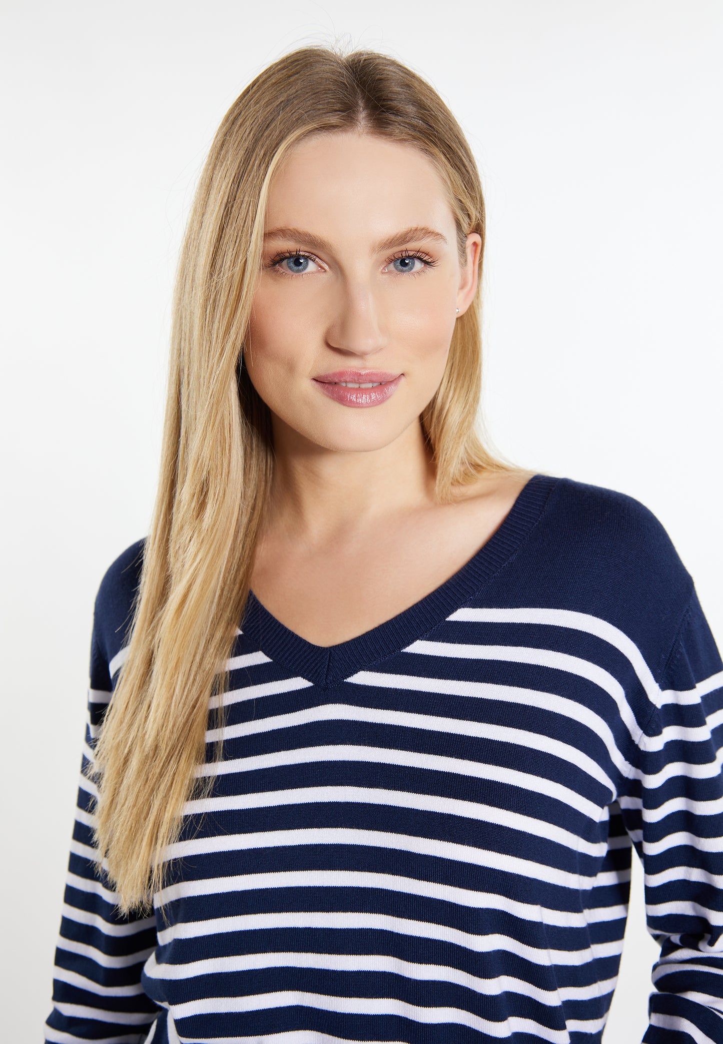 DreiMaster Maritim women's knitted sweater + shopping bag set