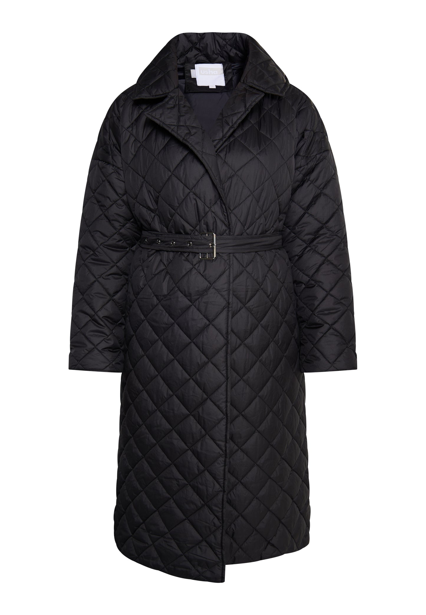 usha women's quilted coat