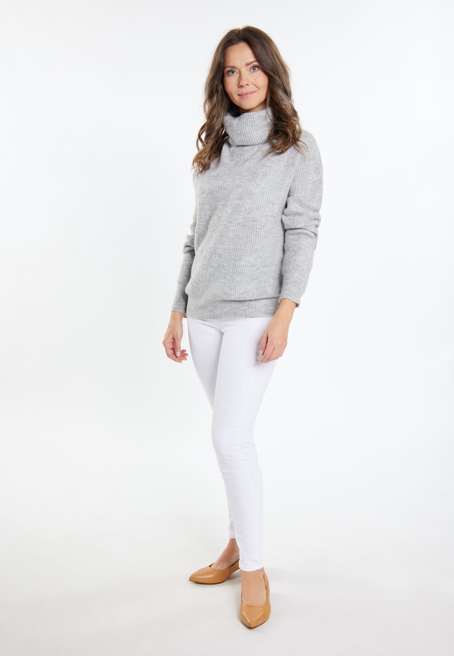 usha damski sweter dzianinowy