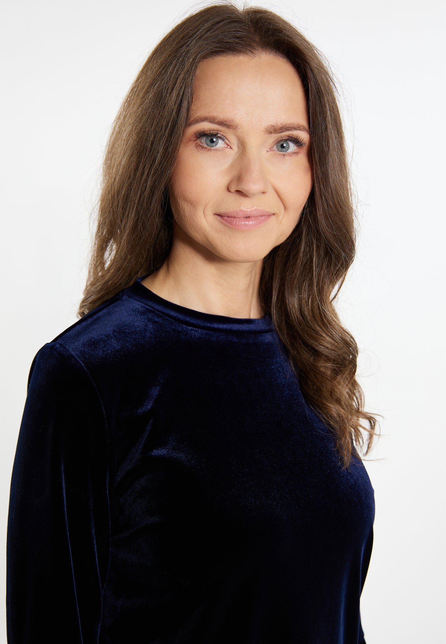 usha damska bluzka aksamitna
