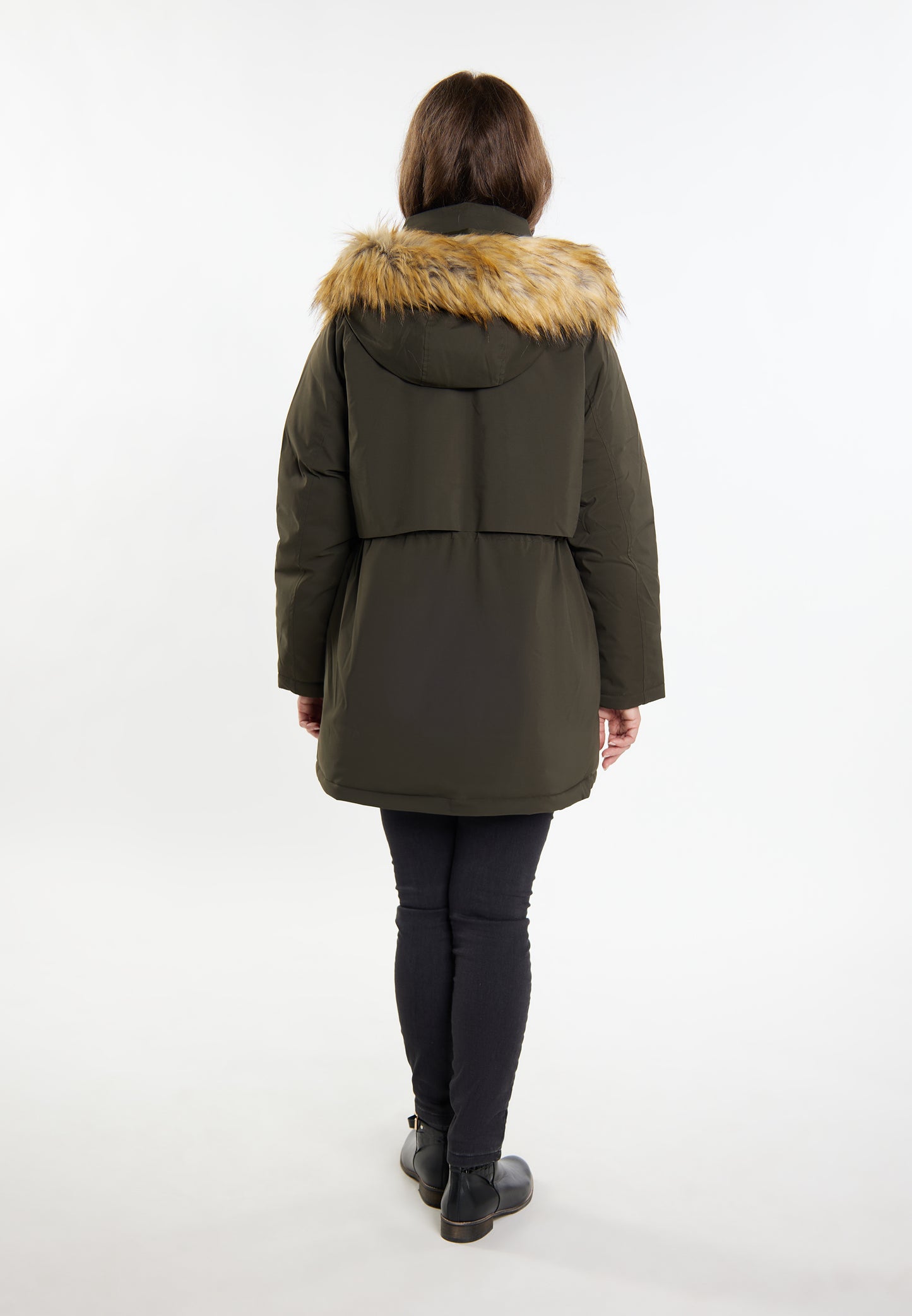 usha women's padded parka