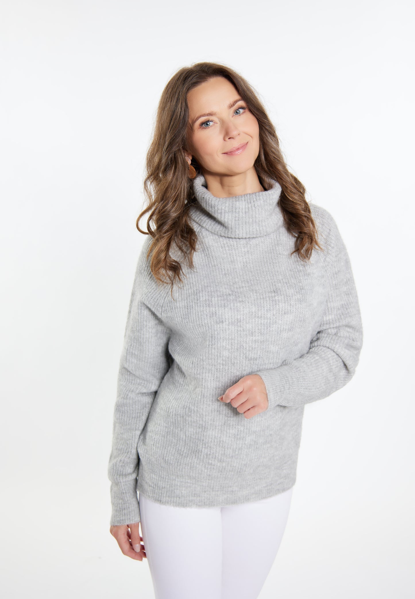 usha damski sweter dzianinowy