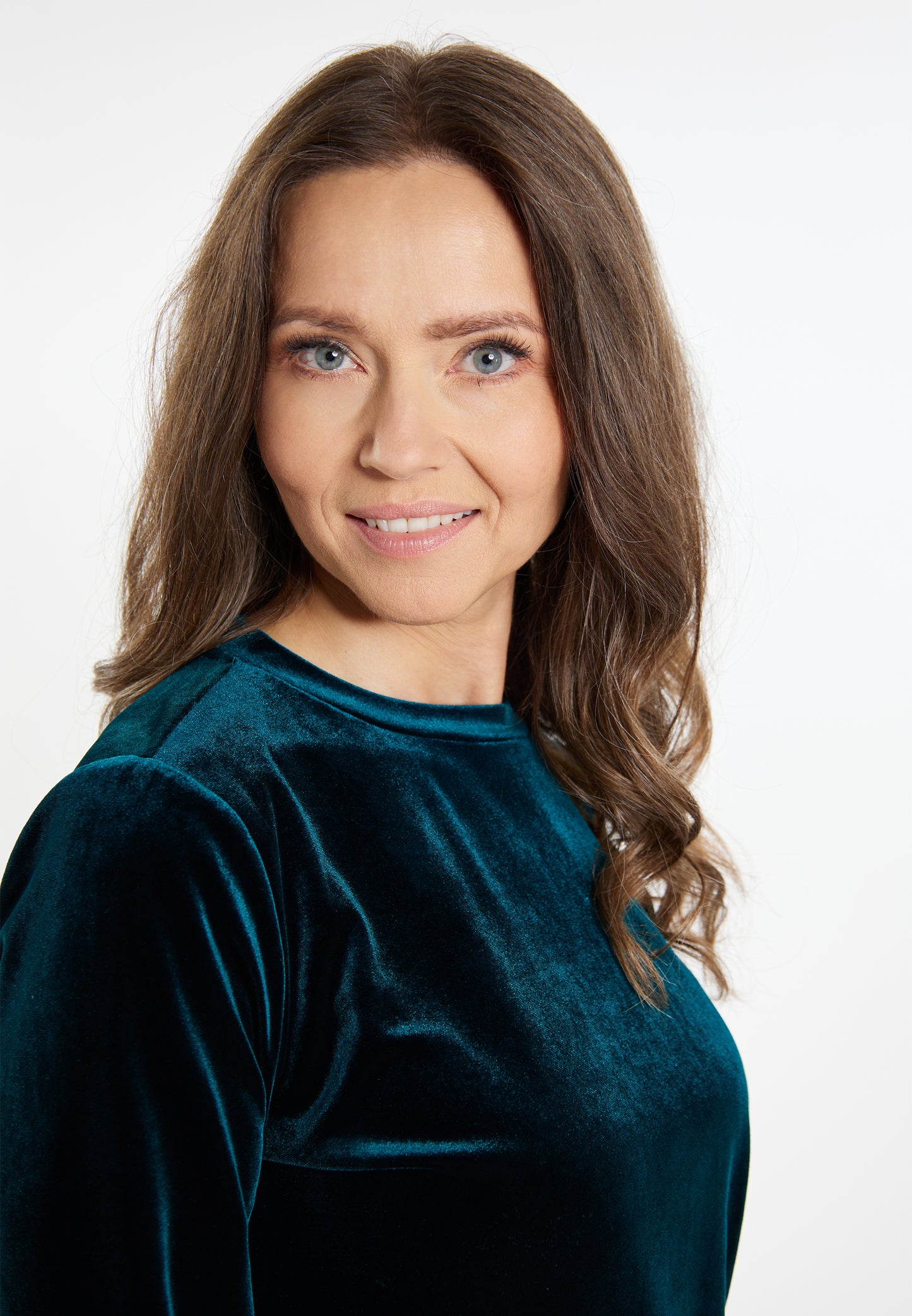 usha damska bluzka aksamitna