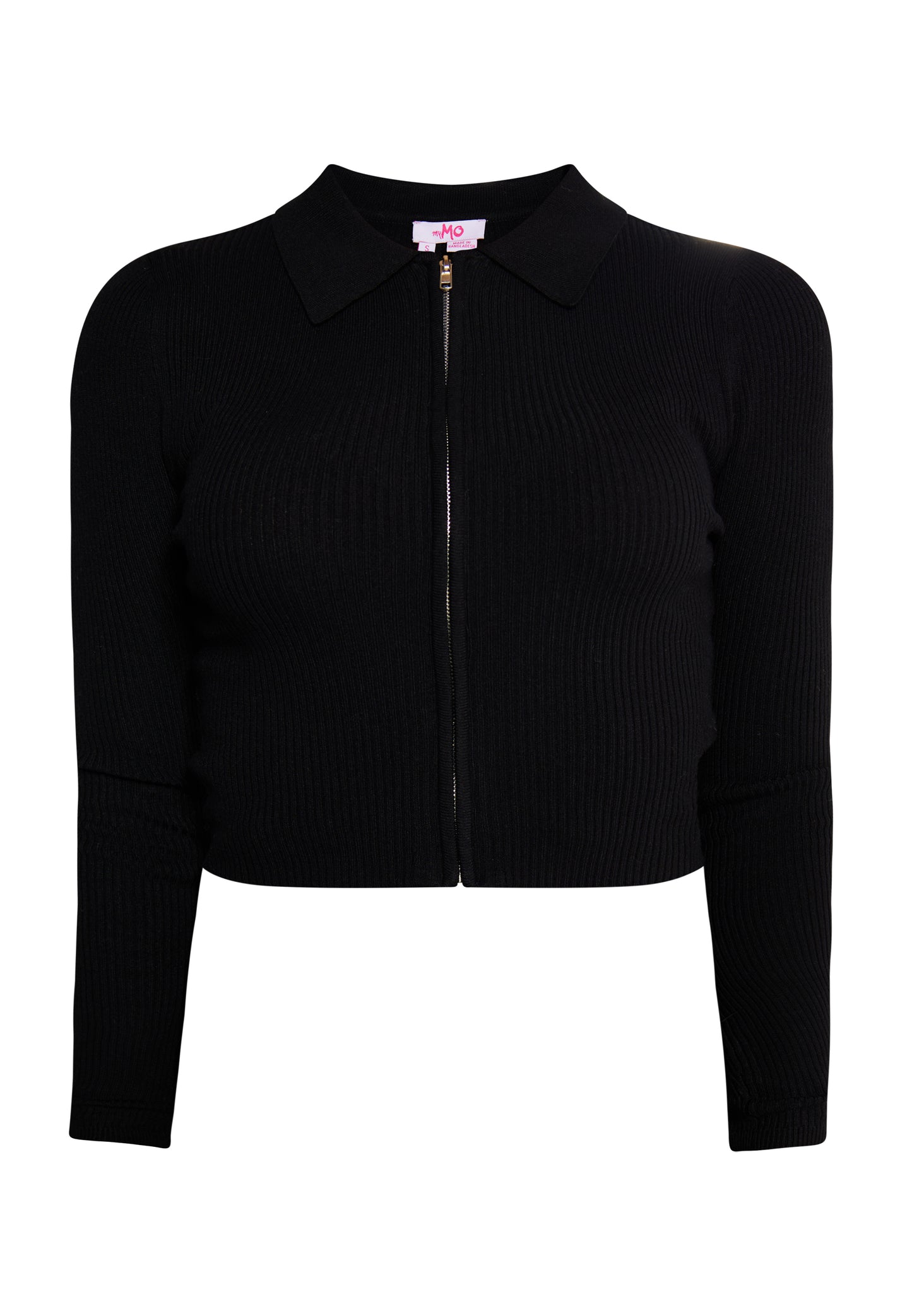 myMo women's cropped cardigan