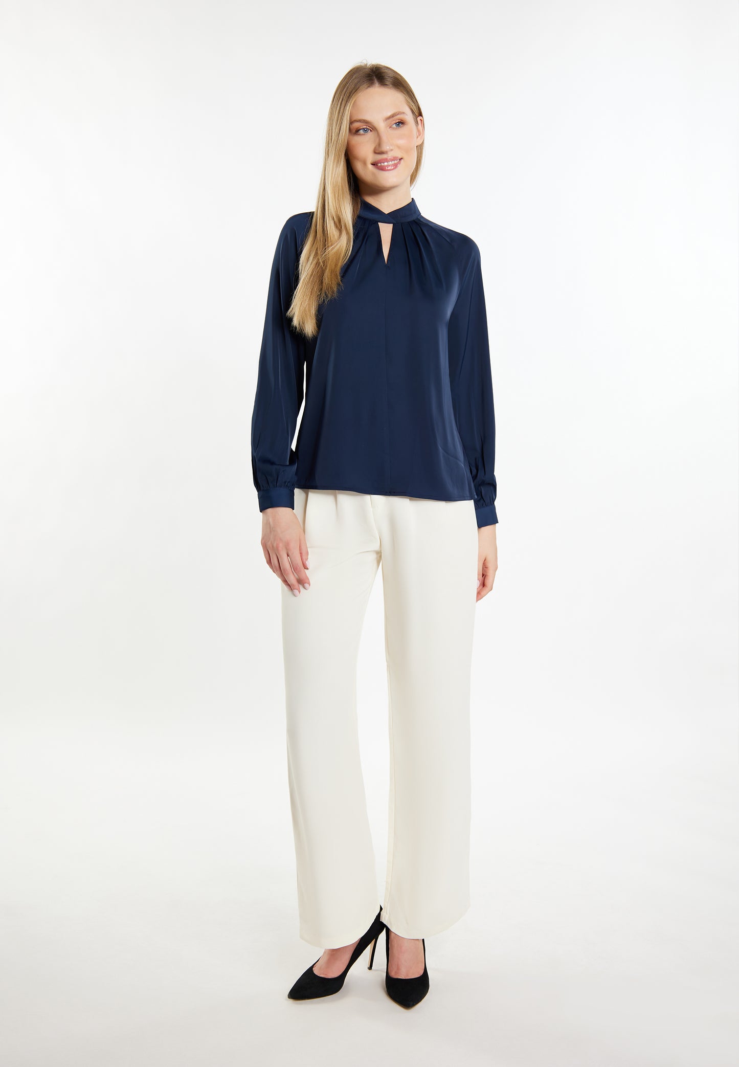 DreiMaster Klassik women's long sleeve blouse