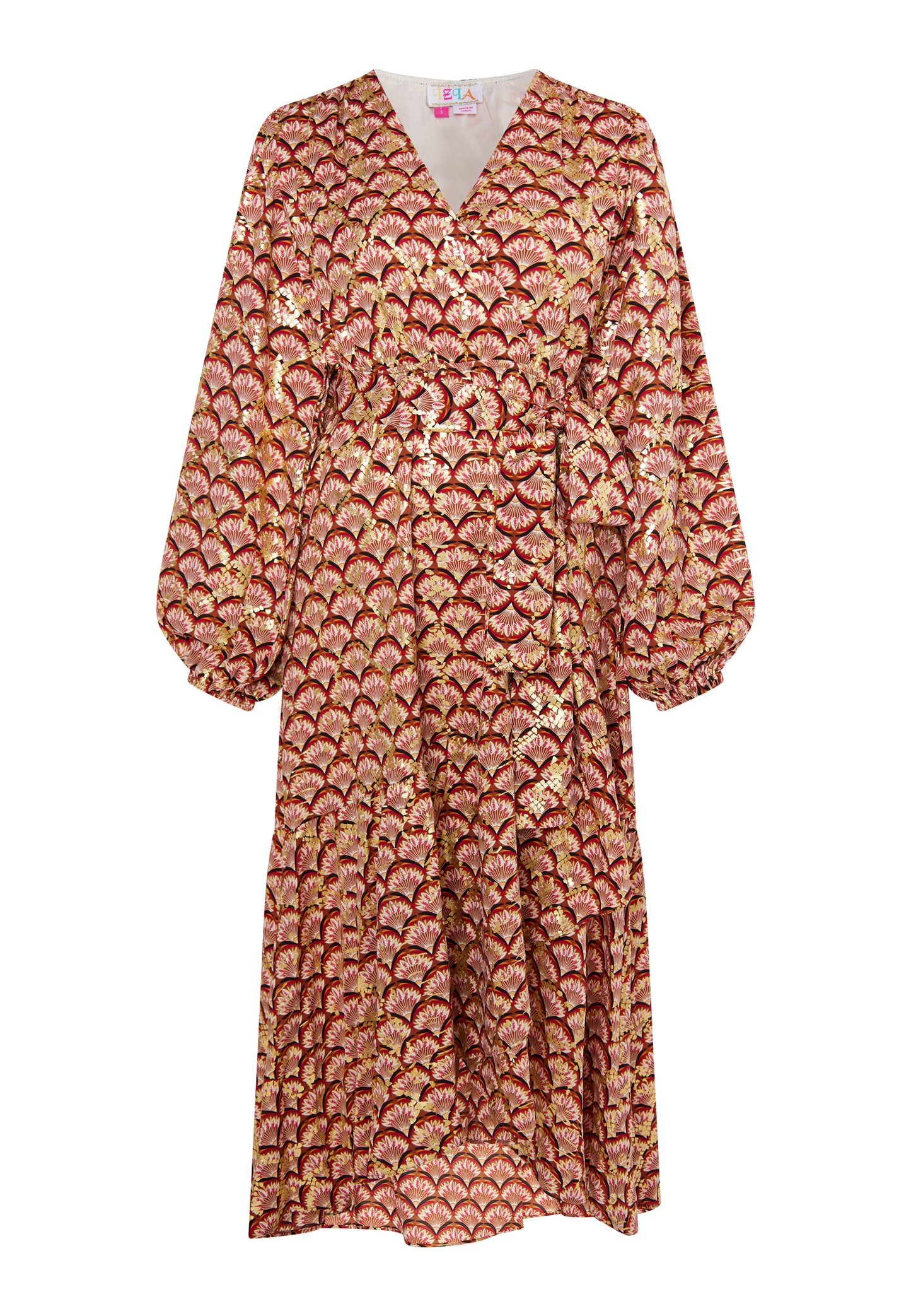 IZIA women's maxi dress with print