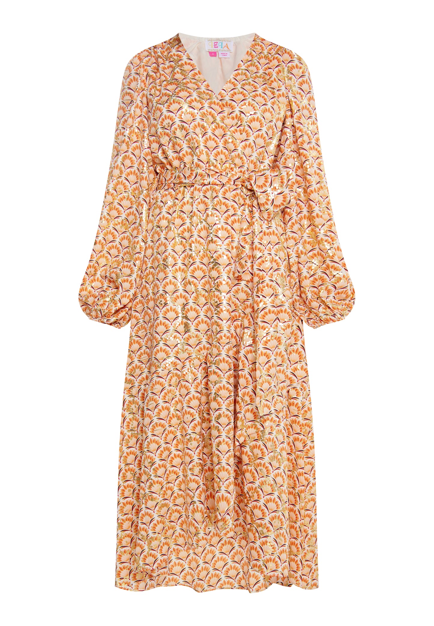 IZIA women's maxi dress with print
