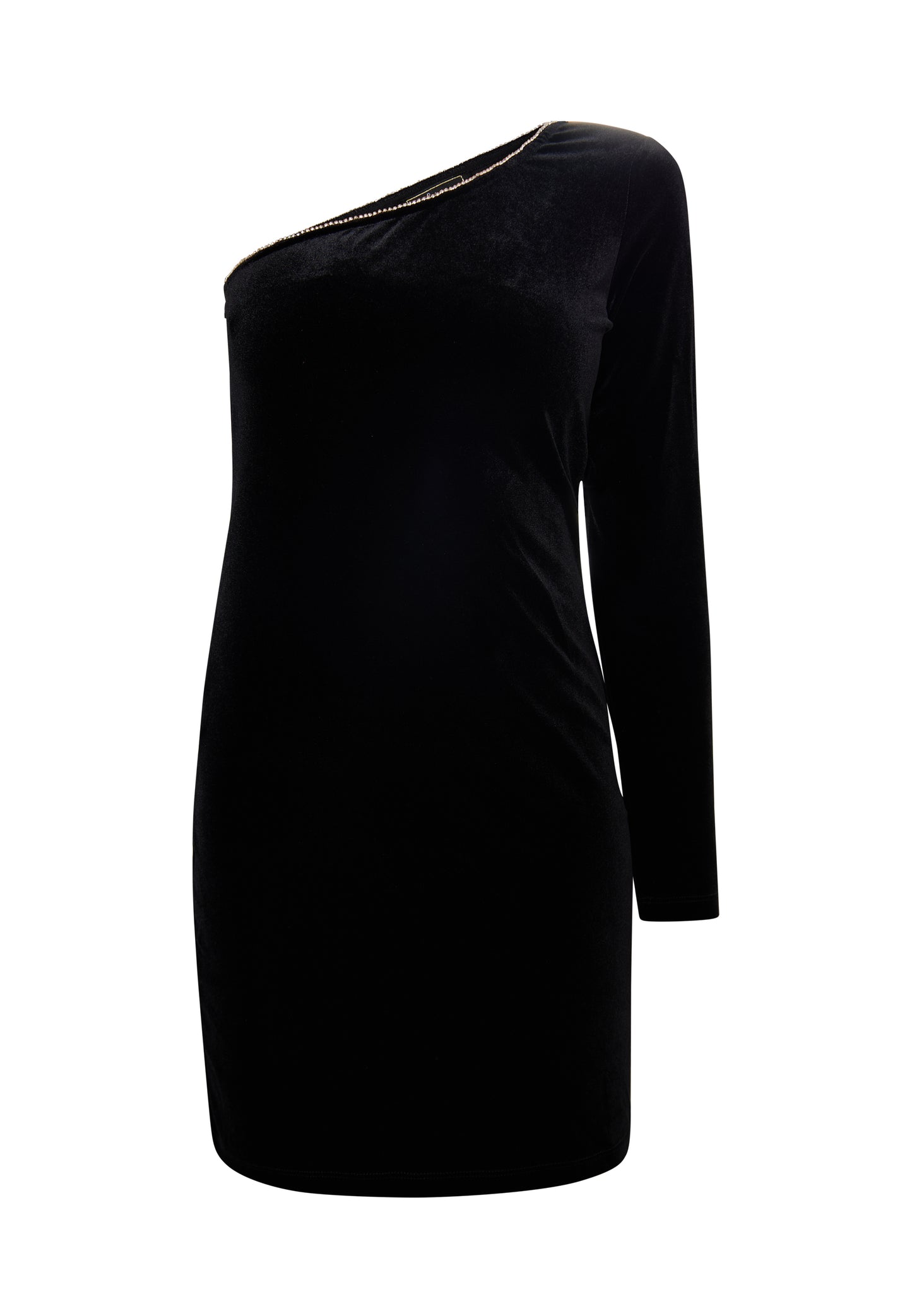 faina women's one shoulder mini dress