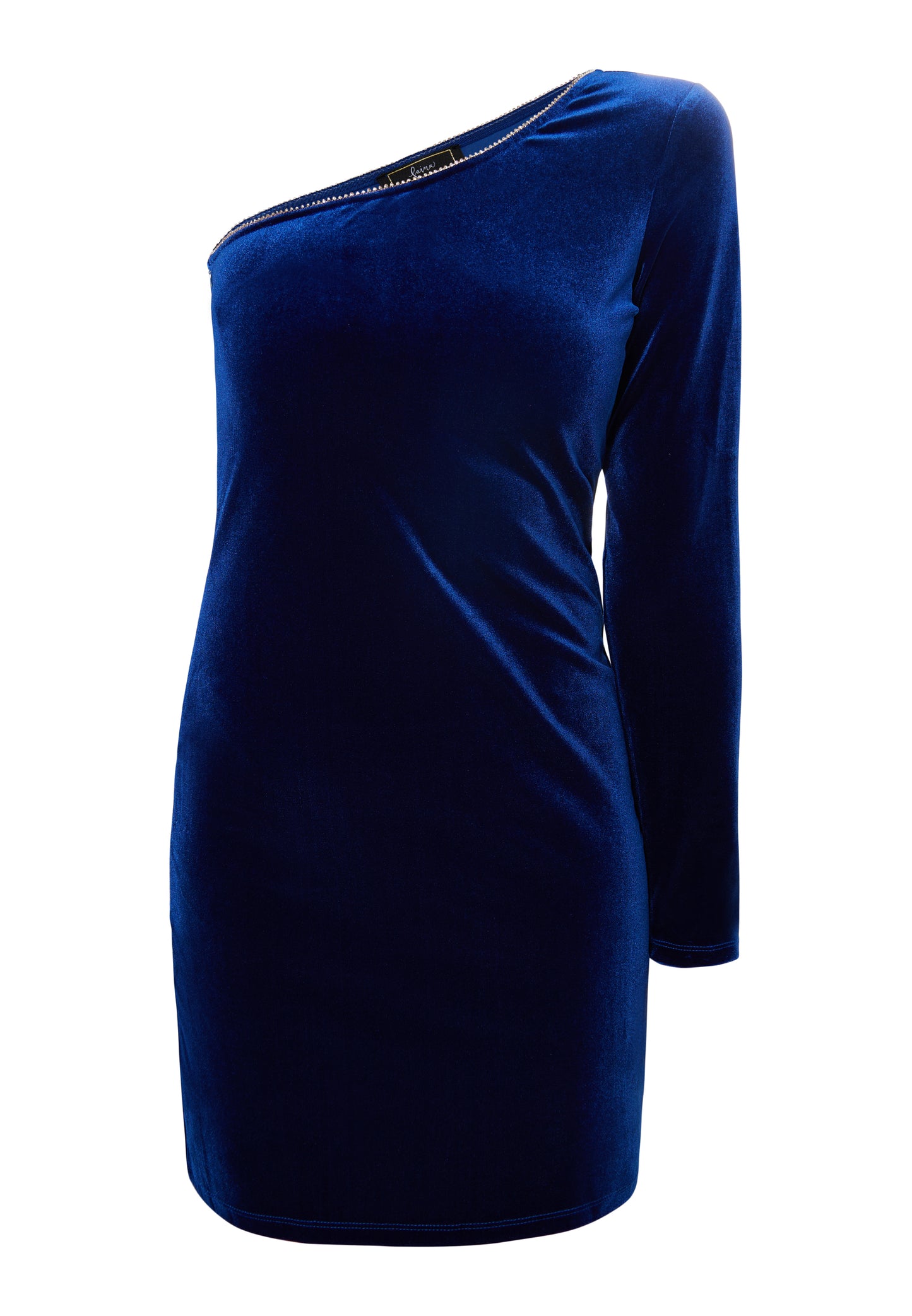 faina women's one shoulder mini dress