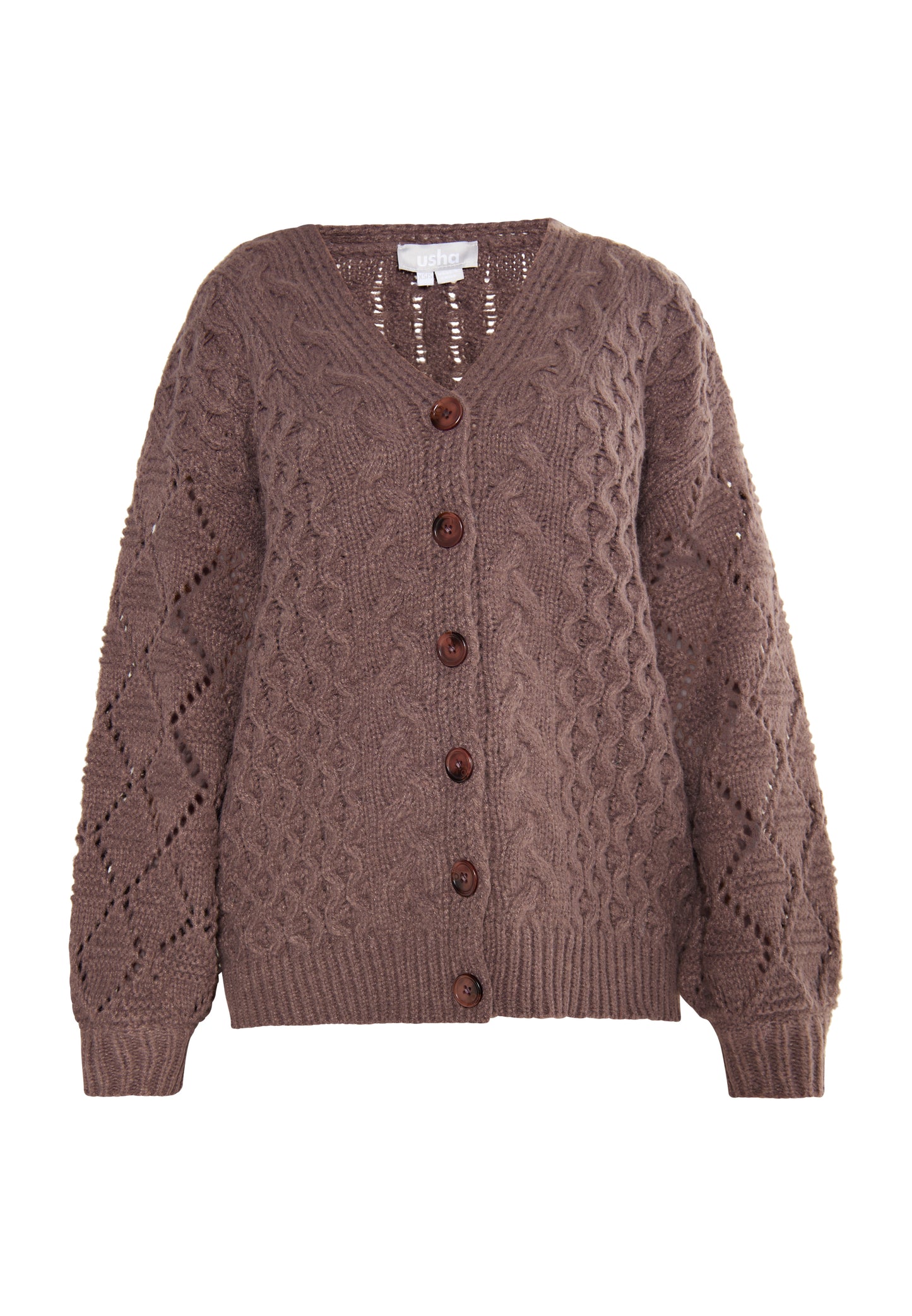 usha women's knit cardigan
