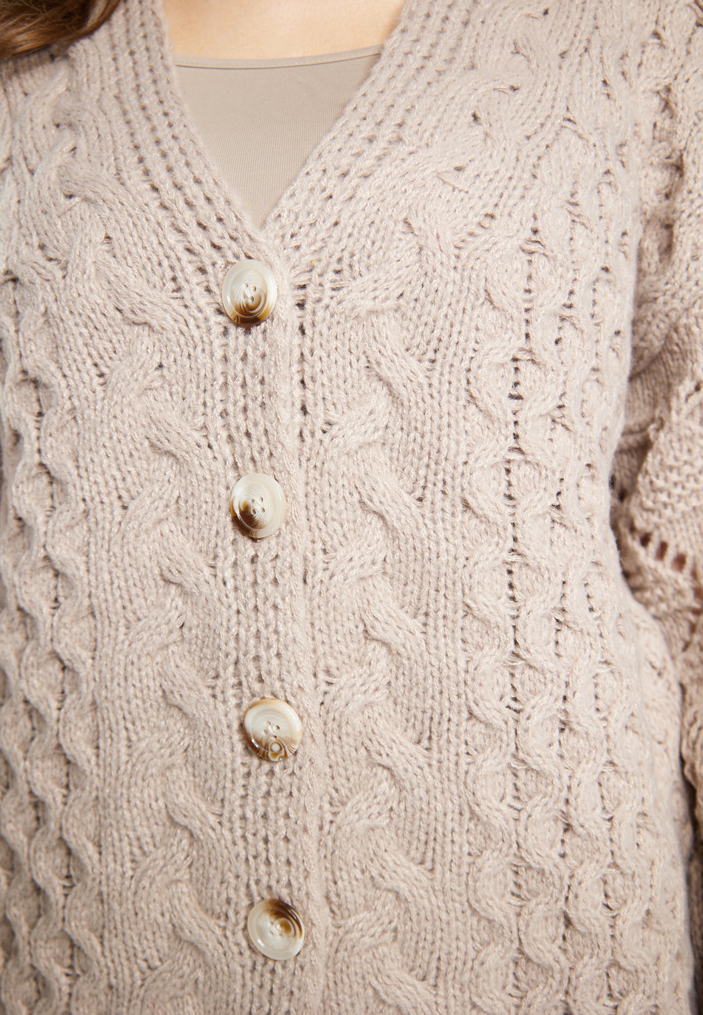 usha women's knit cardigan