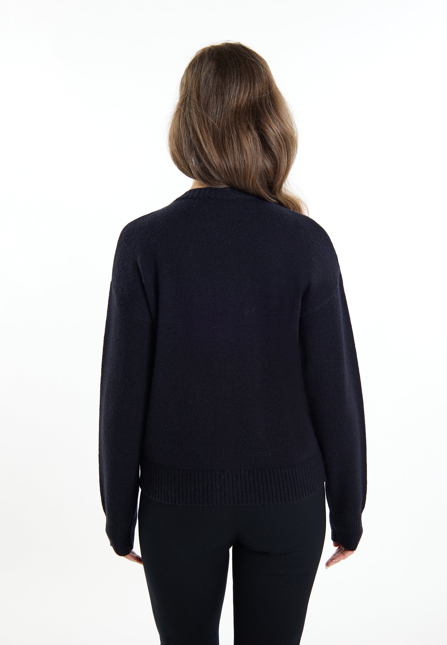 usha women's cardigan with pearl