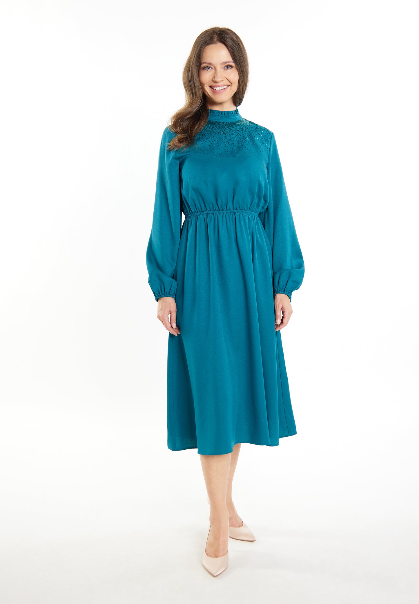 usha women's midi dress