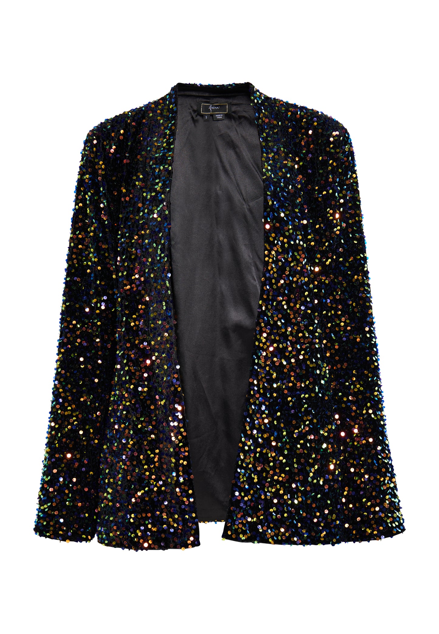 faina women's blazer with sequins