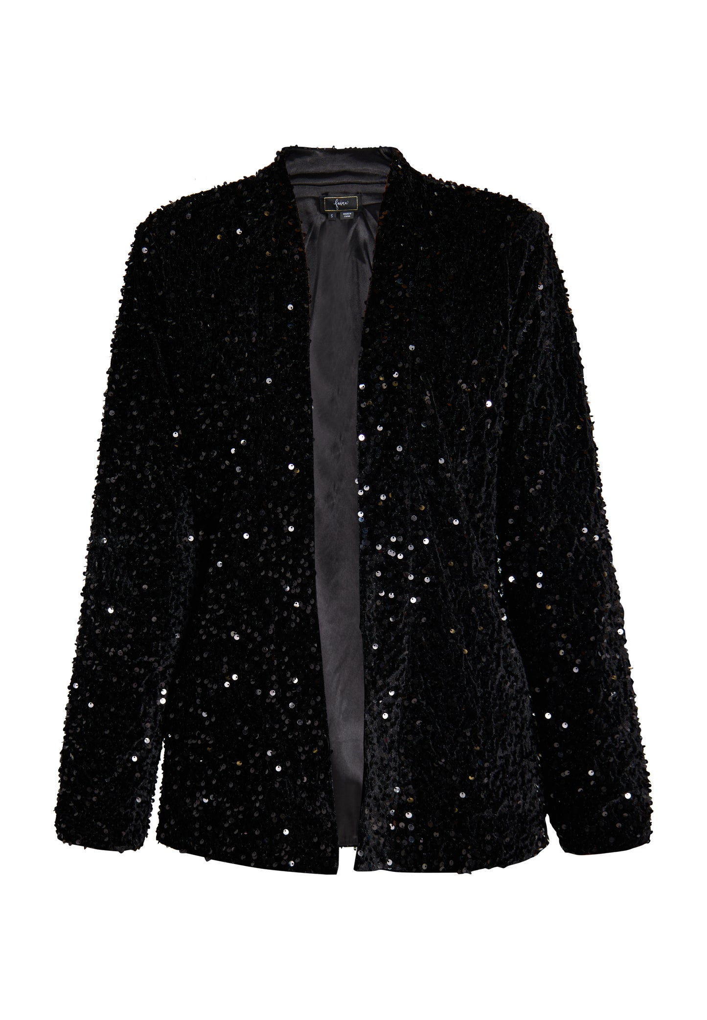 faina women's blazer with sequins