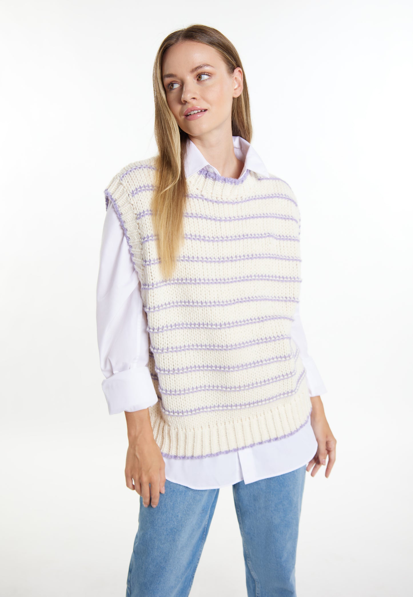 DreiMaster Maritim women's sweater vest
