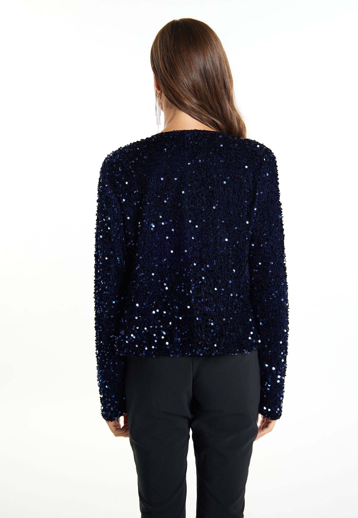 faina women's jacket with sequins