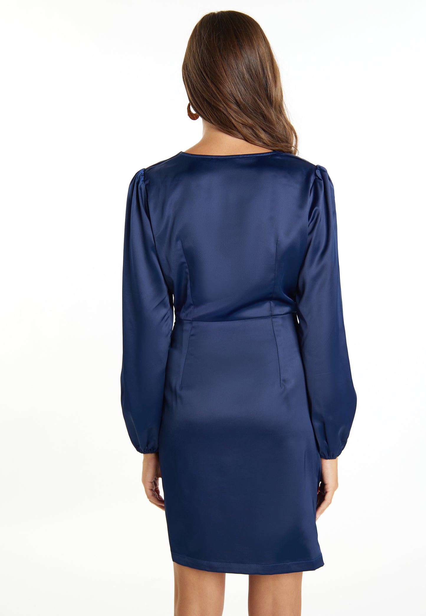 faina women's satin mini dress